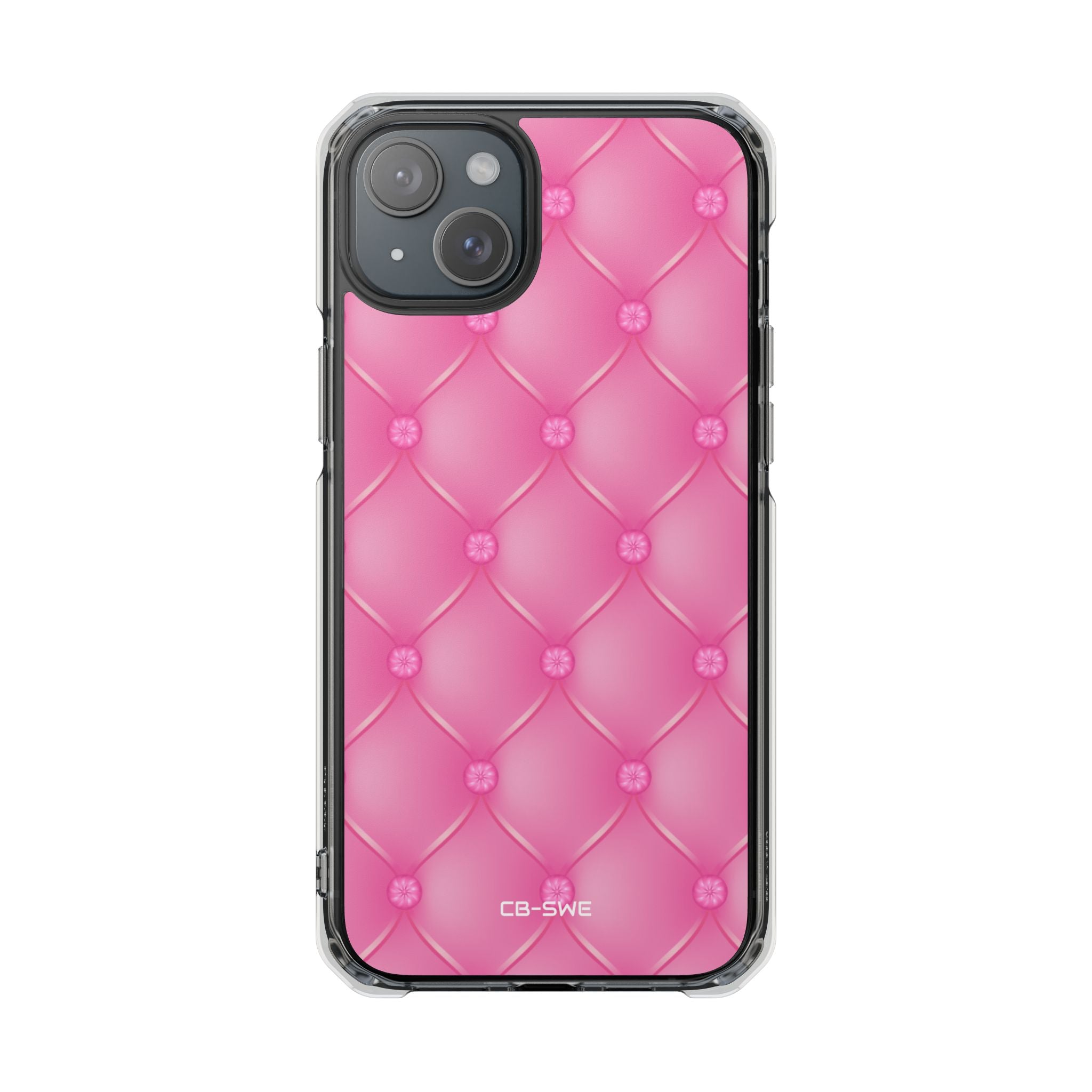 Quilted Pink Elegance iPhone Case - Impact