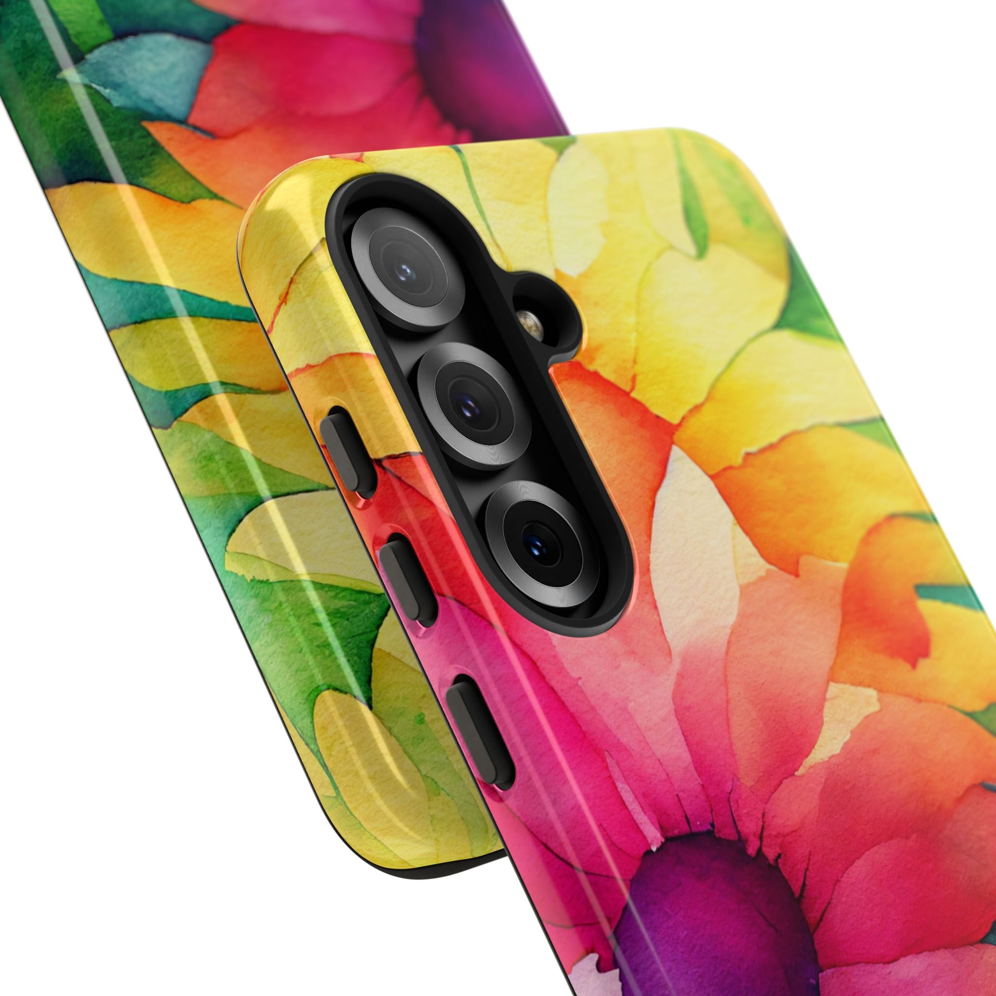 Vibrant Floral Symphony - Samsung Case