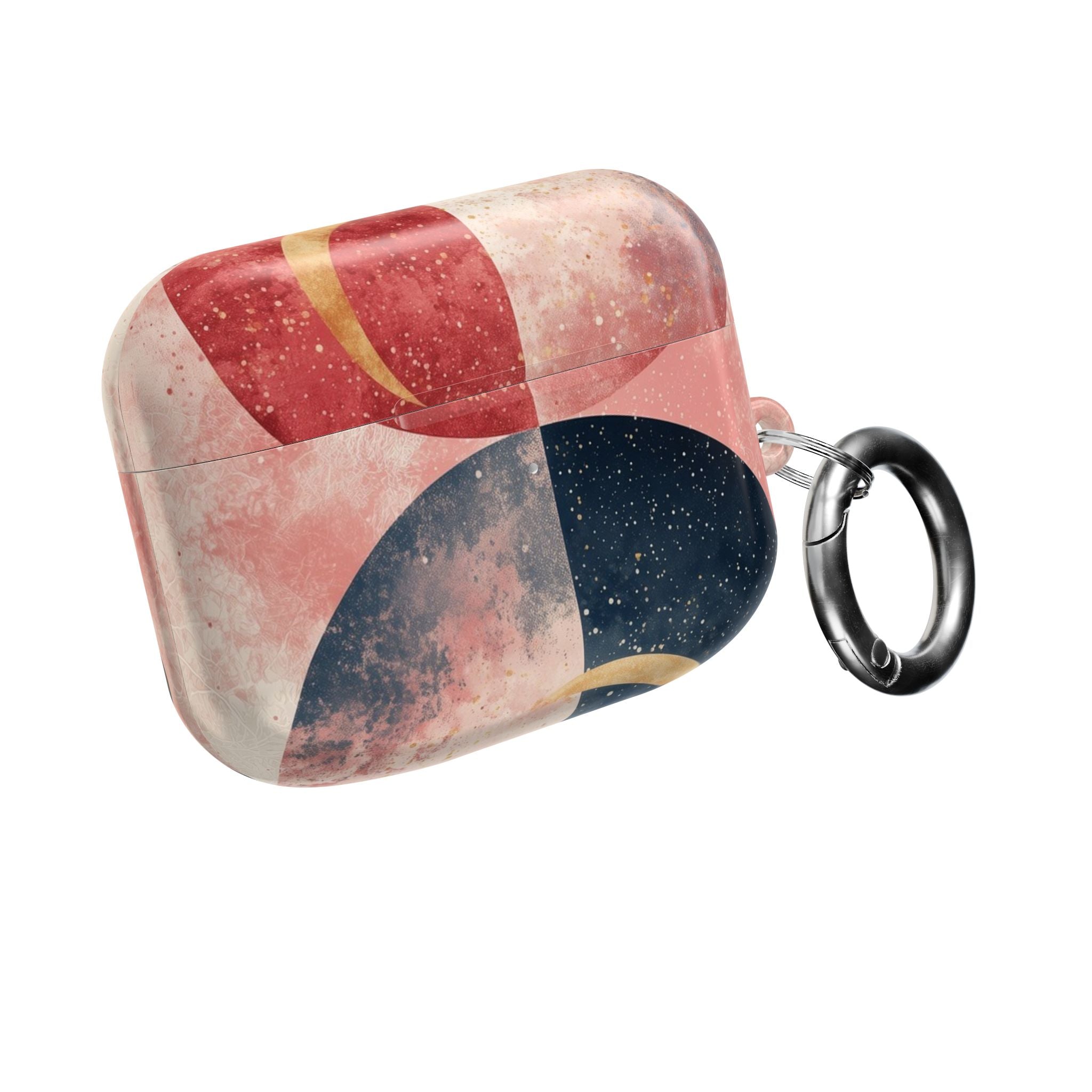 Golden Crescents Crimson - AirPods Case
