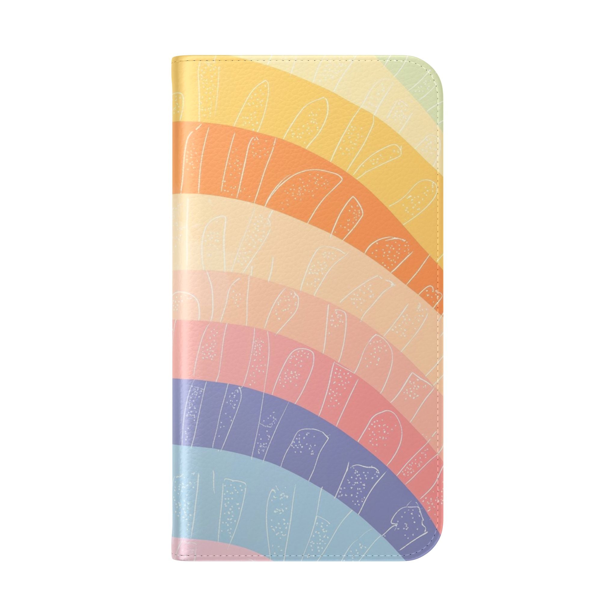 Pastel Rainbow Glow - iPhone 16 Max Case - Wallet