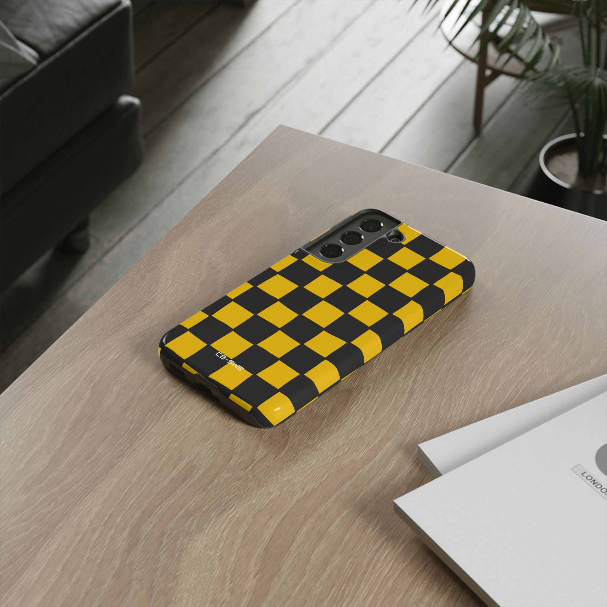 Yellow Squares Dance - Samsung Case