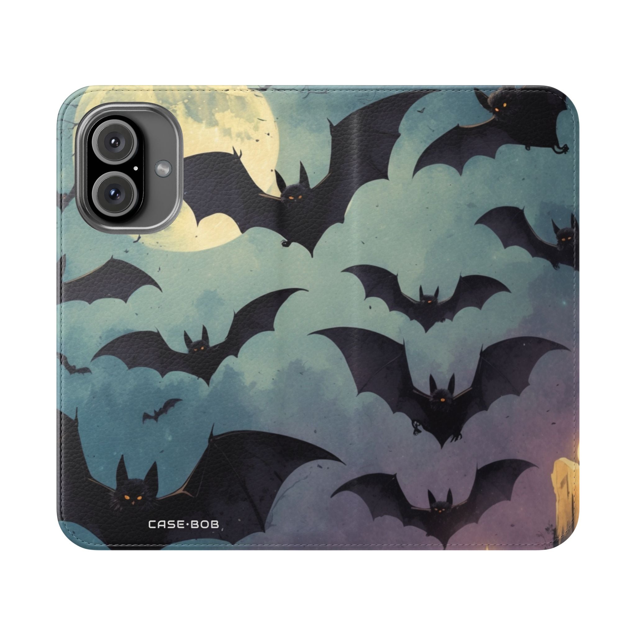 Glowing Bat Wings - iPhone 16 Case - Wallet