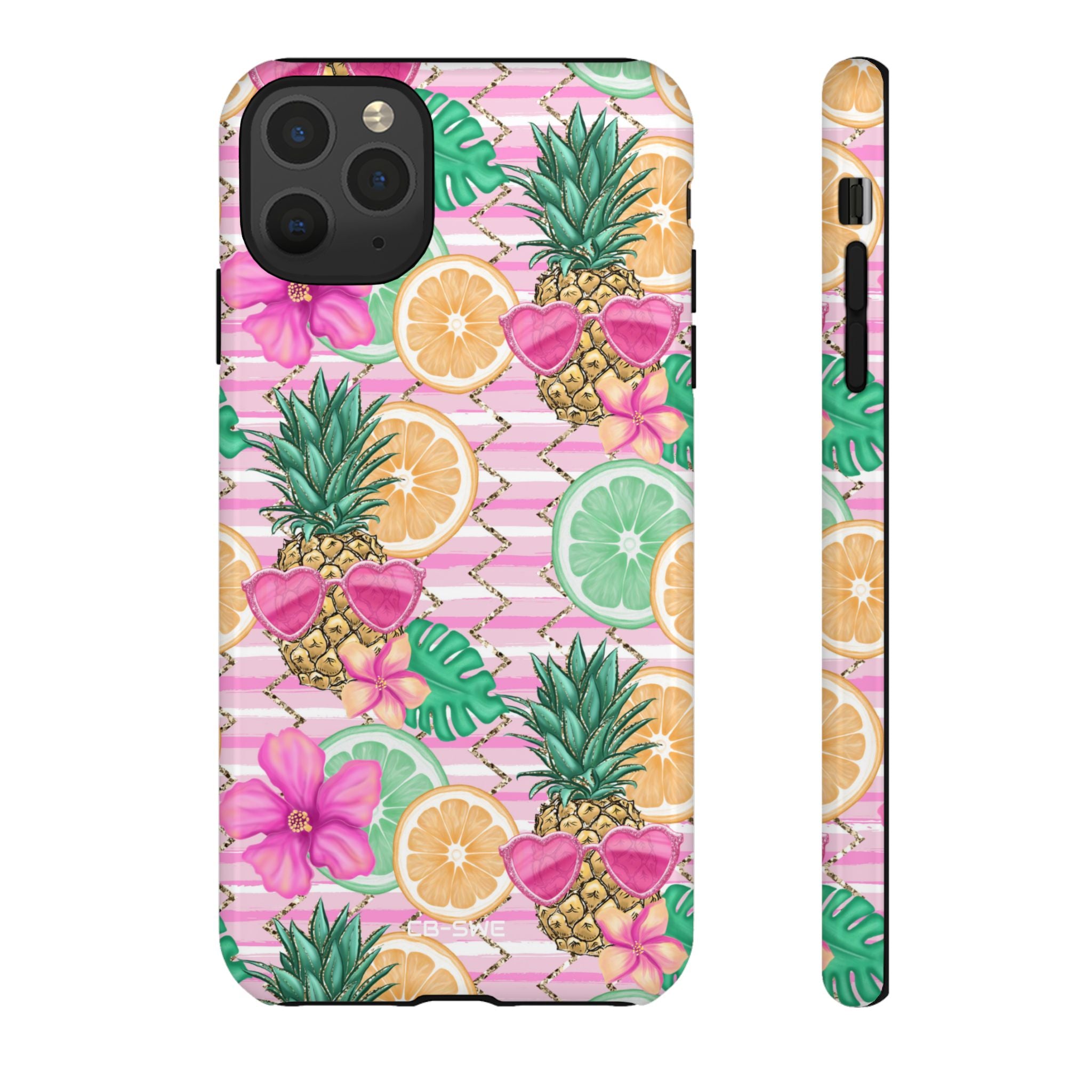 Tropical Fruits Dance - iPhone Case