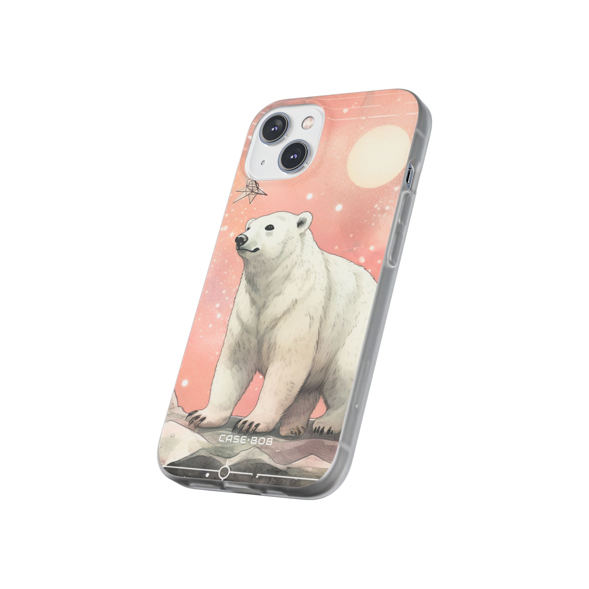Polar Bear Dream iPhone 14 Case - Soft