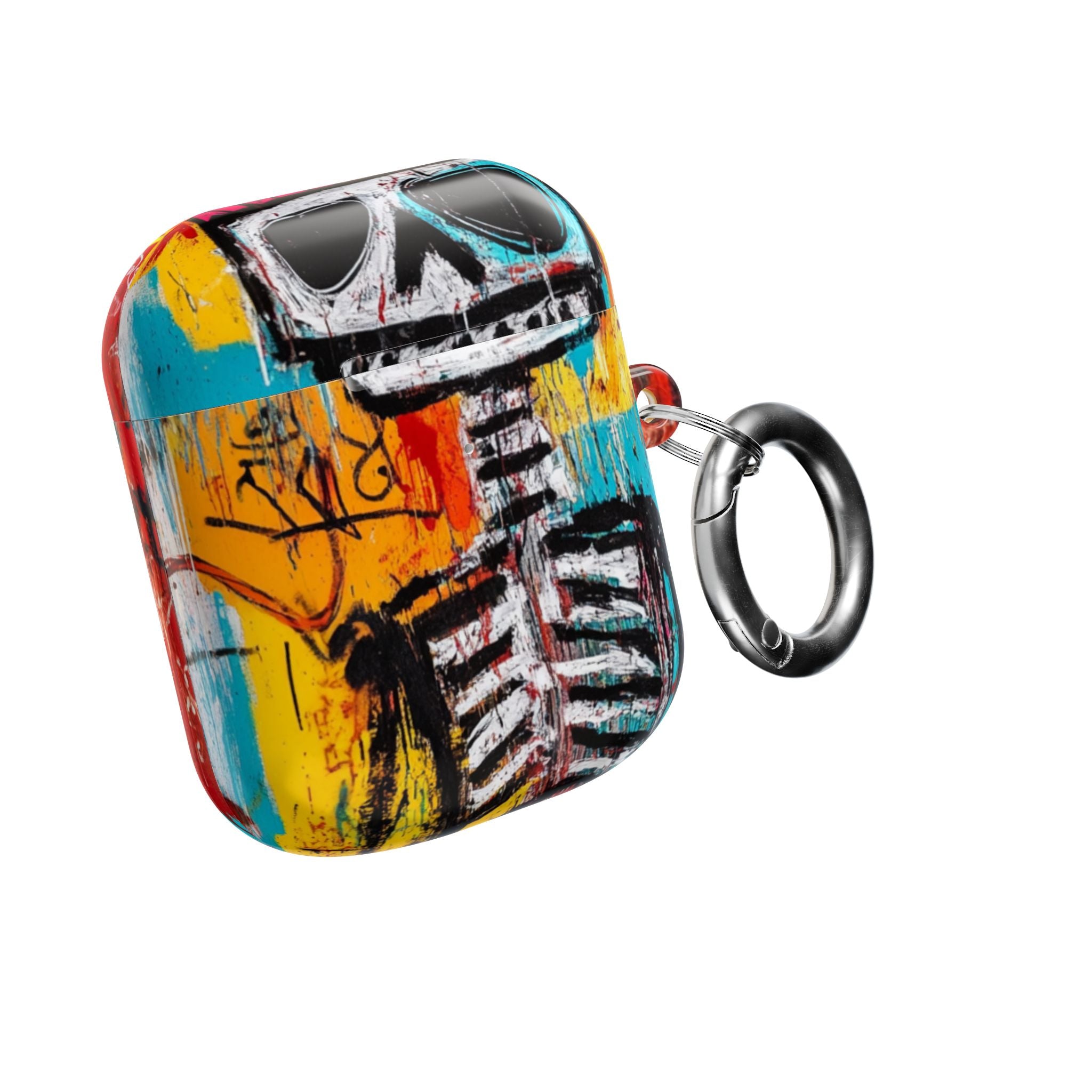 Neon Skull Chaos - AirPods Case