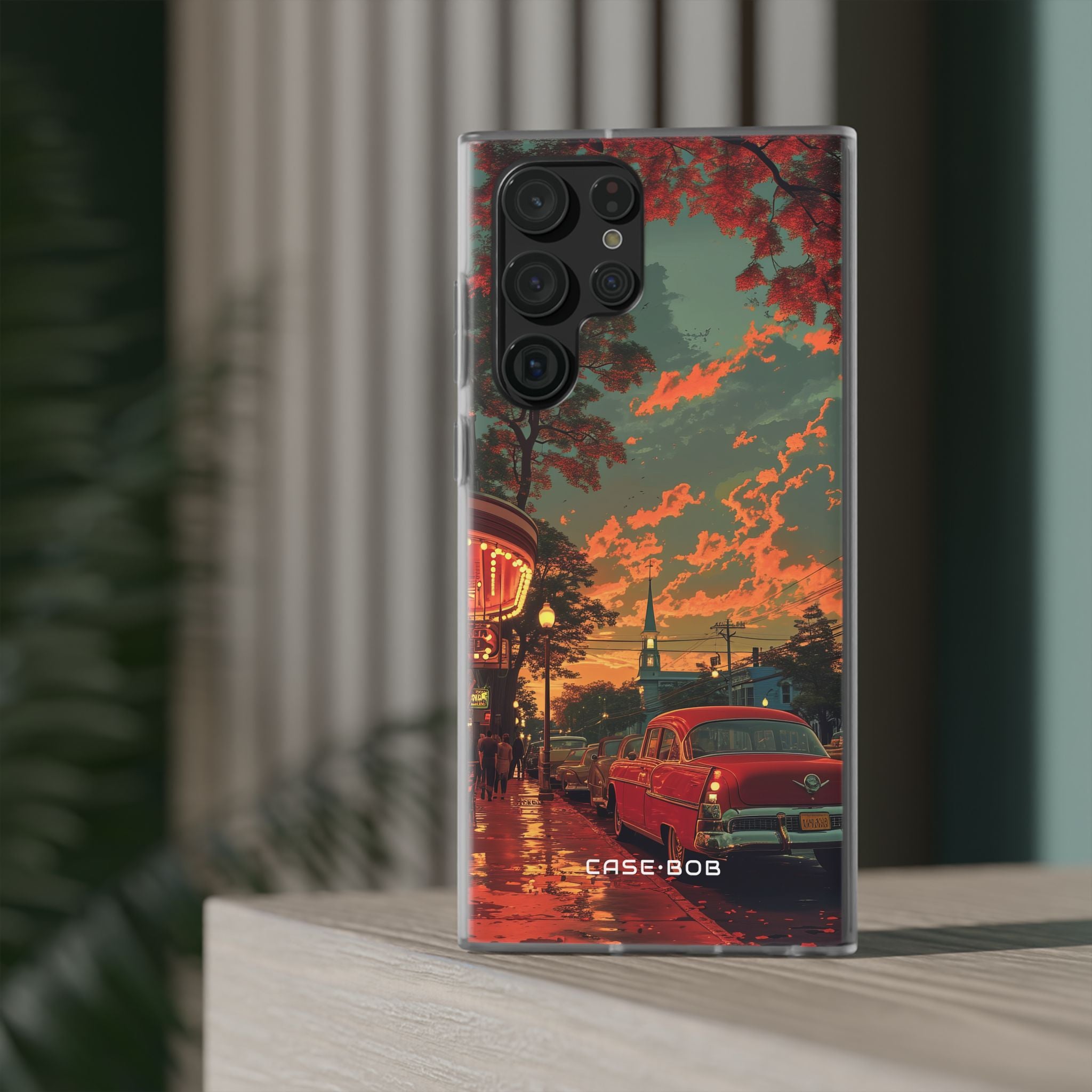 Crimson Classic Samsung S22 Ultra Case - Soft