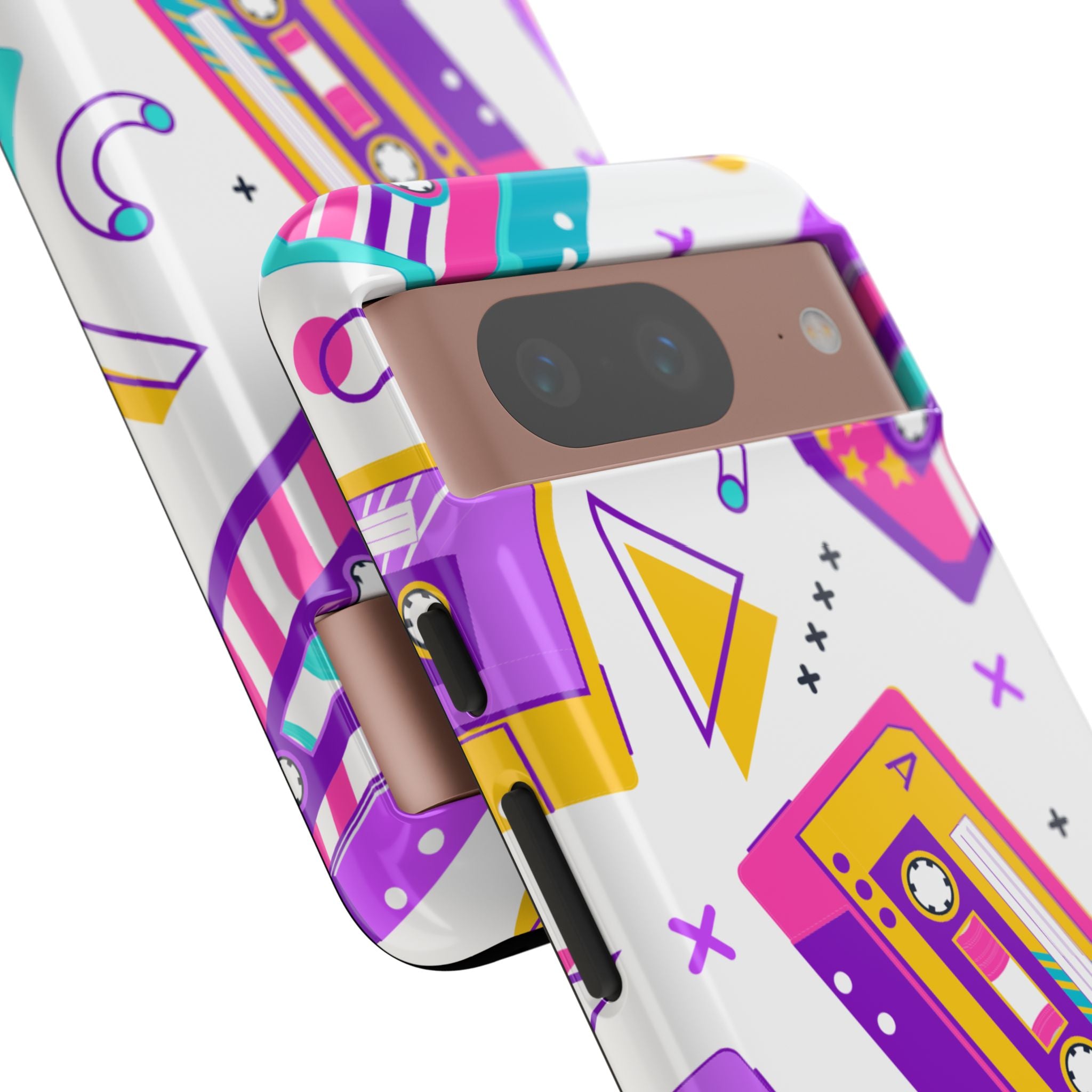Retro Cassette Chaos - Google Pixel Case