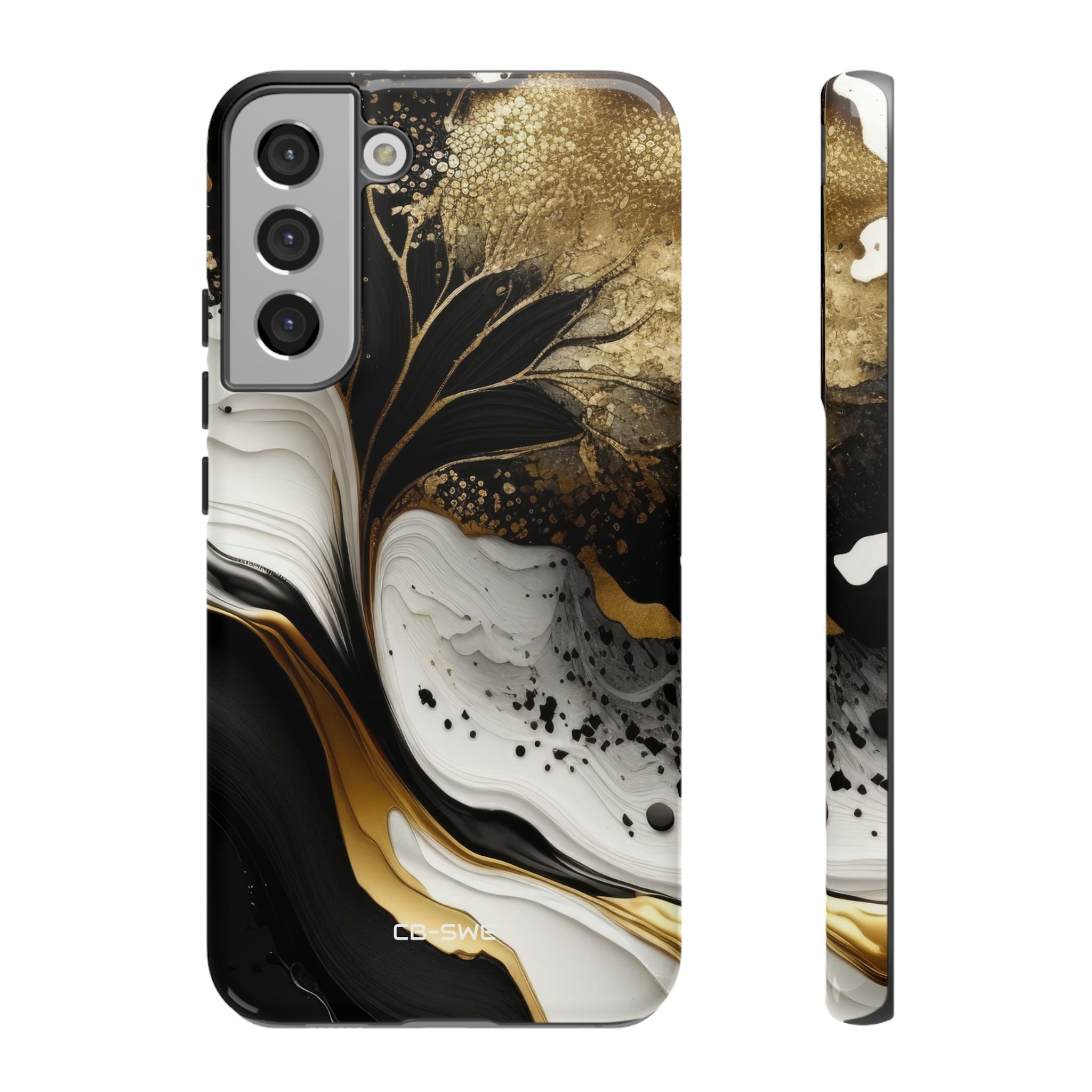 Gold Swirl Elegance - Samsung Case