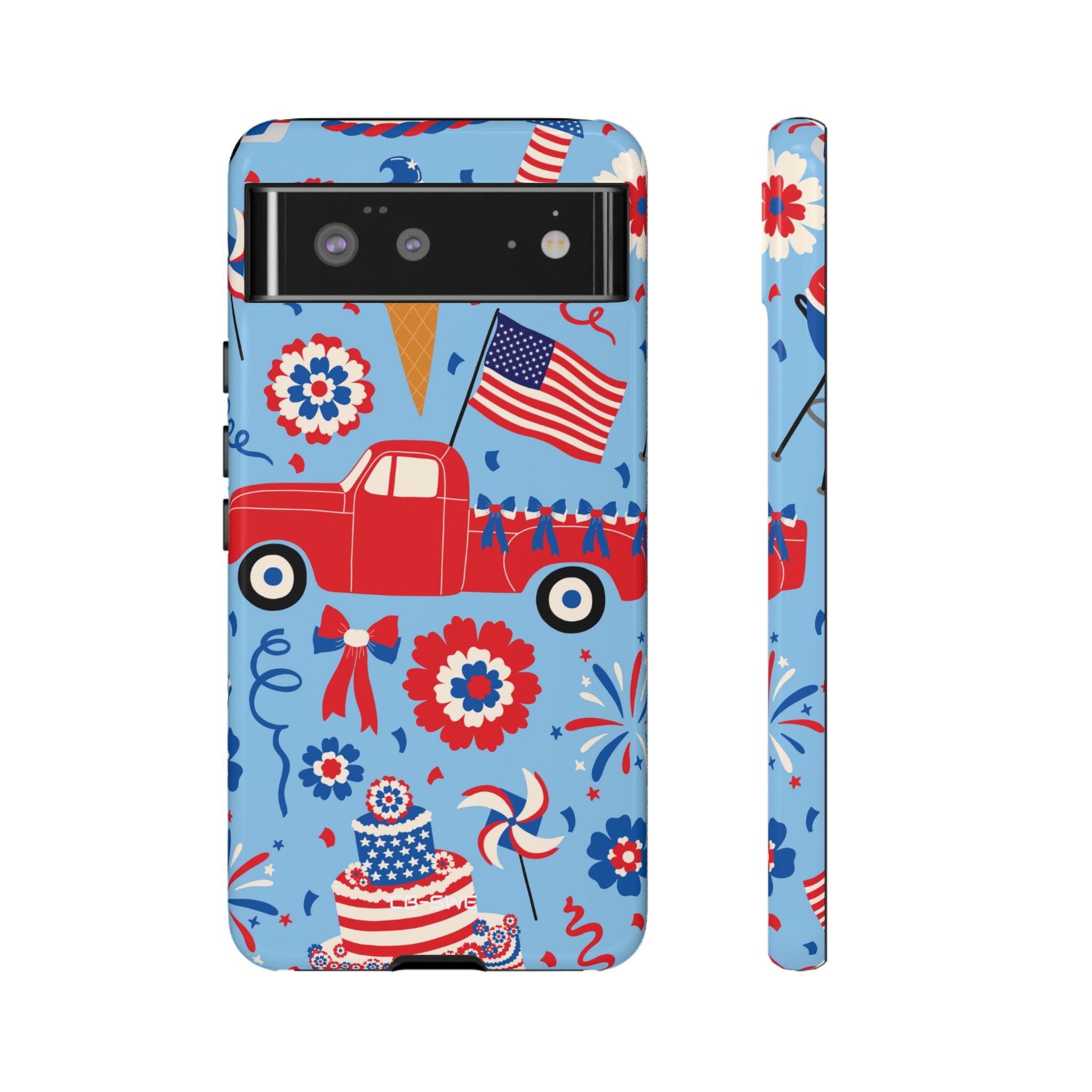 Celebration Fireworks Burst - Google Pixel Case