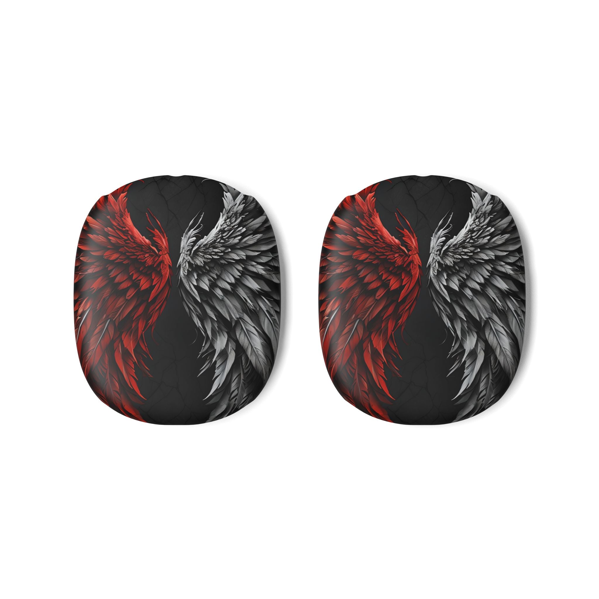 Crimson Silver Wings - AirPod Max Case
