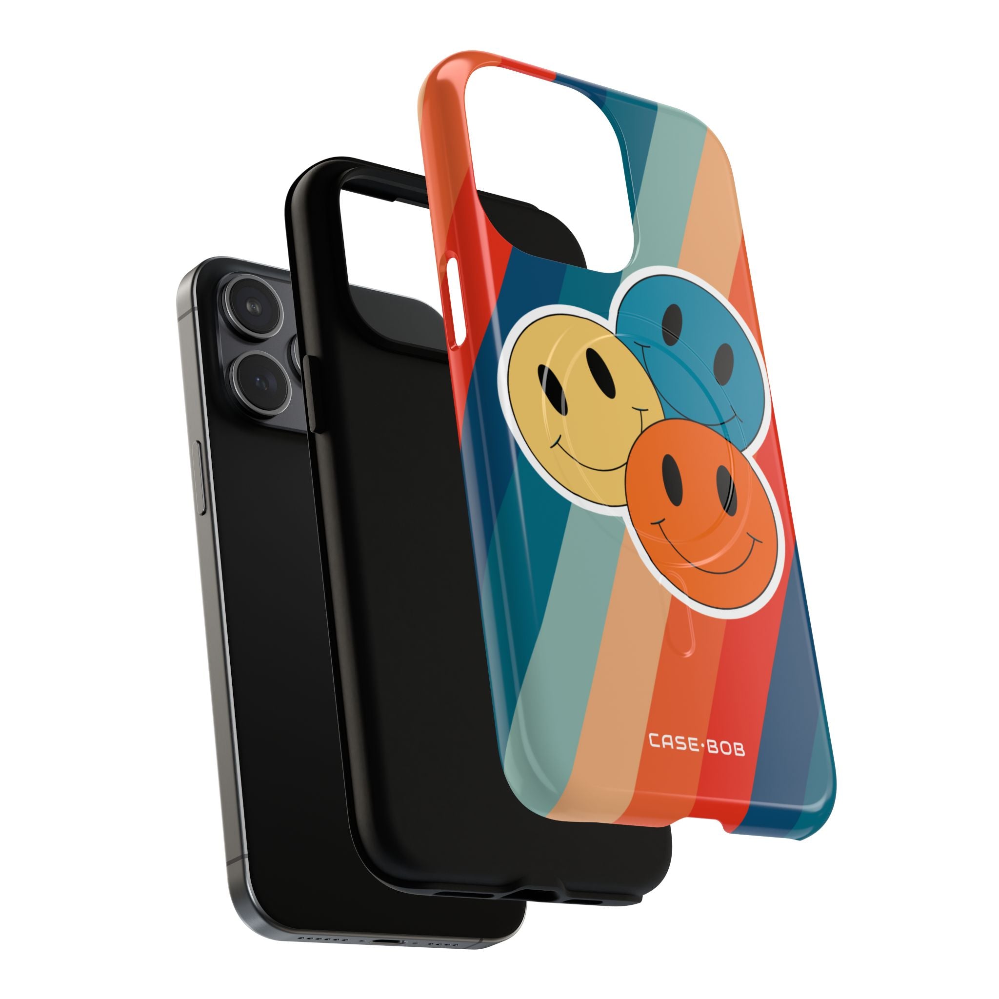 Triple Smile Breeze iPhone 15 Pro Max Case - Tough+