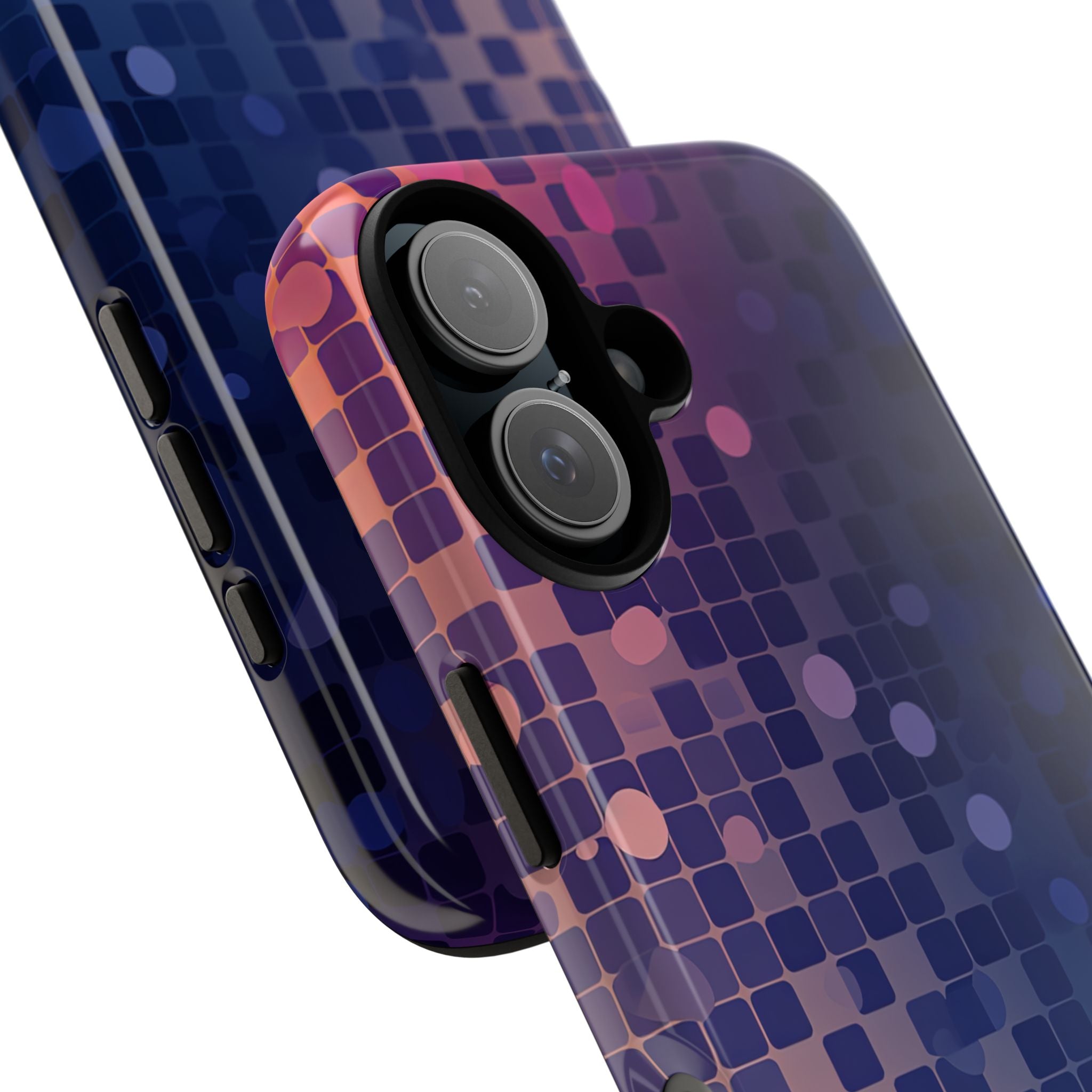 Vibrant Pixel Bloom iPhone 16 - Tough