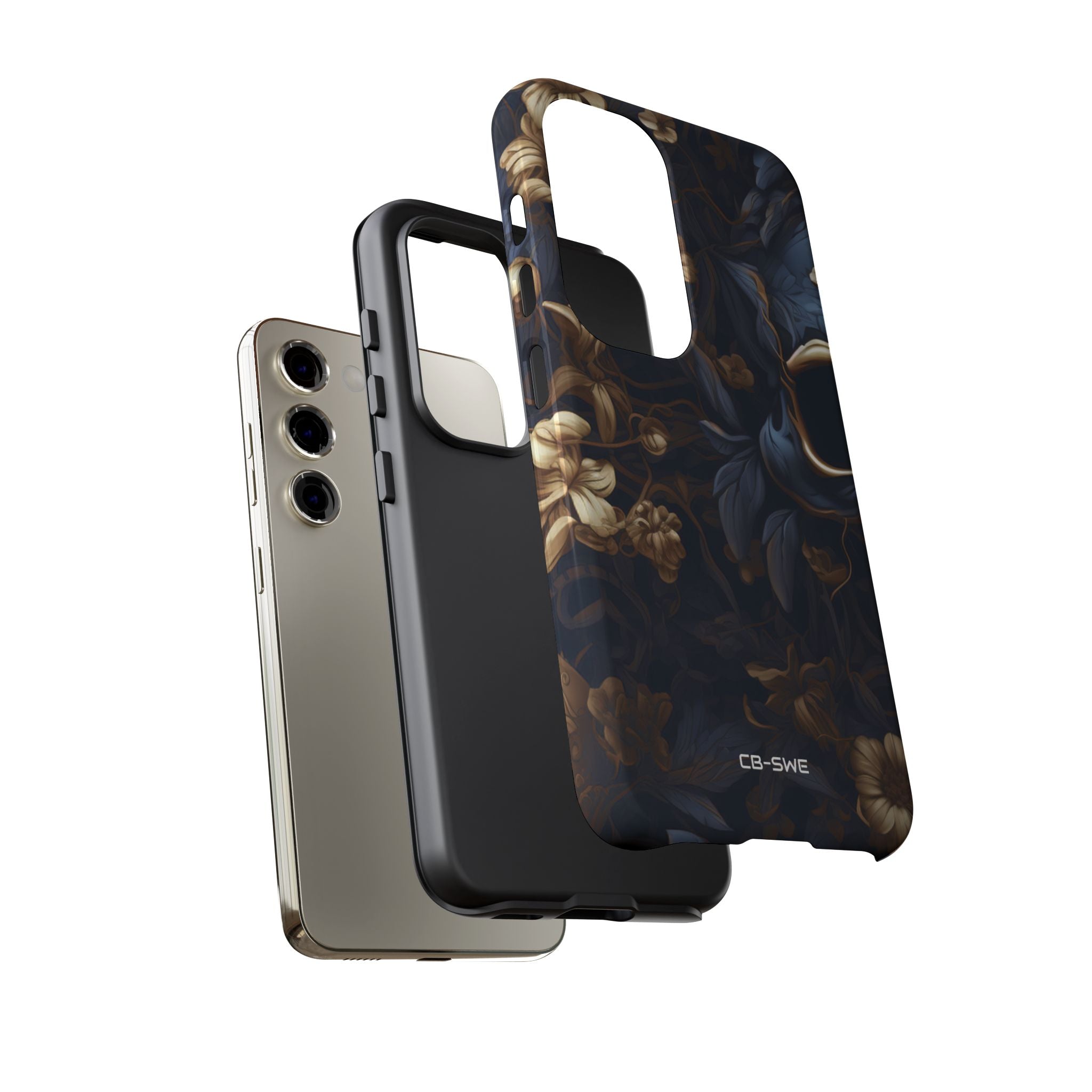Gothic Floral Skull - Samsung Case