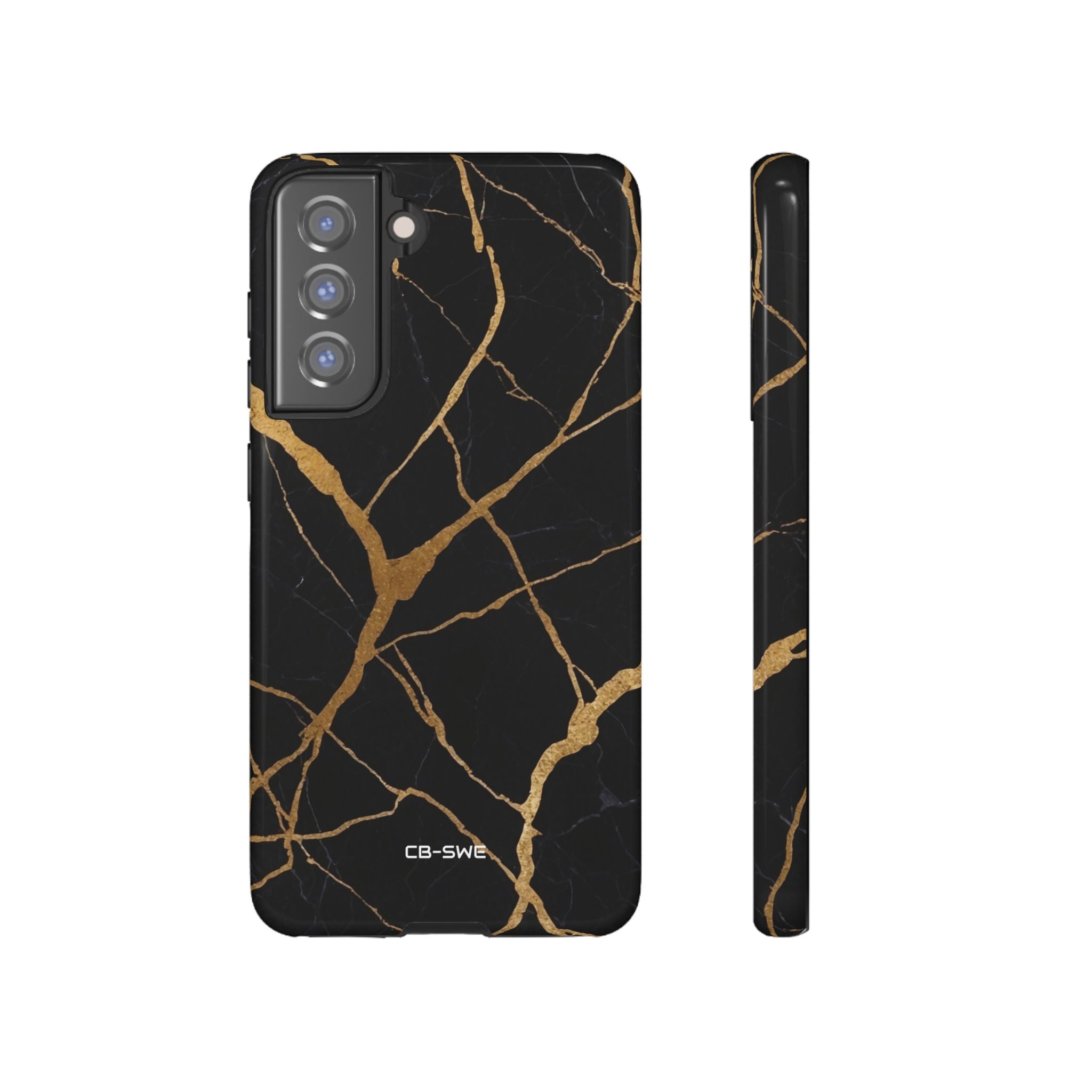 Golden Veins Twist - Samsung Case