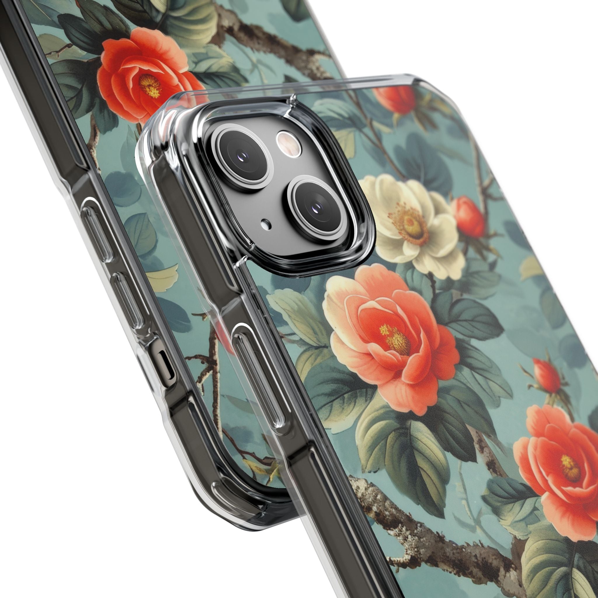 Coral Bloom iPhone 14 Plus Case - Impact