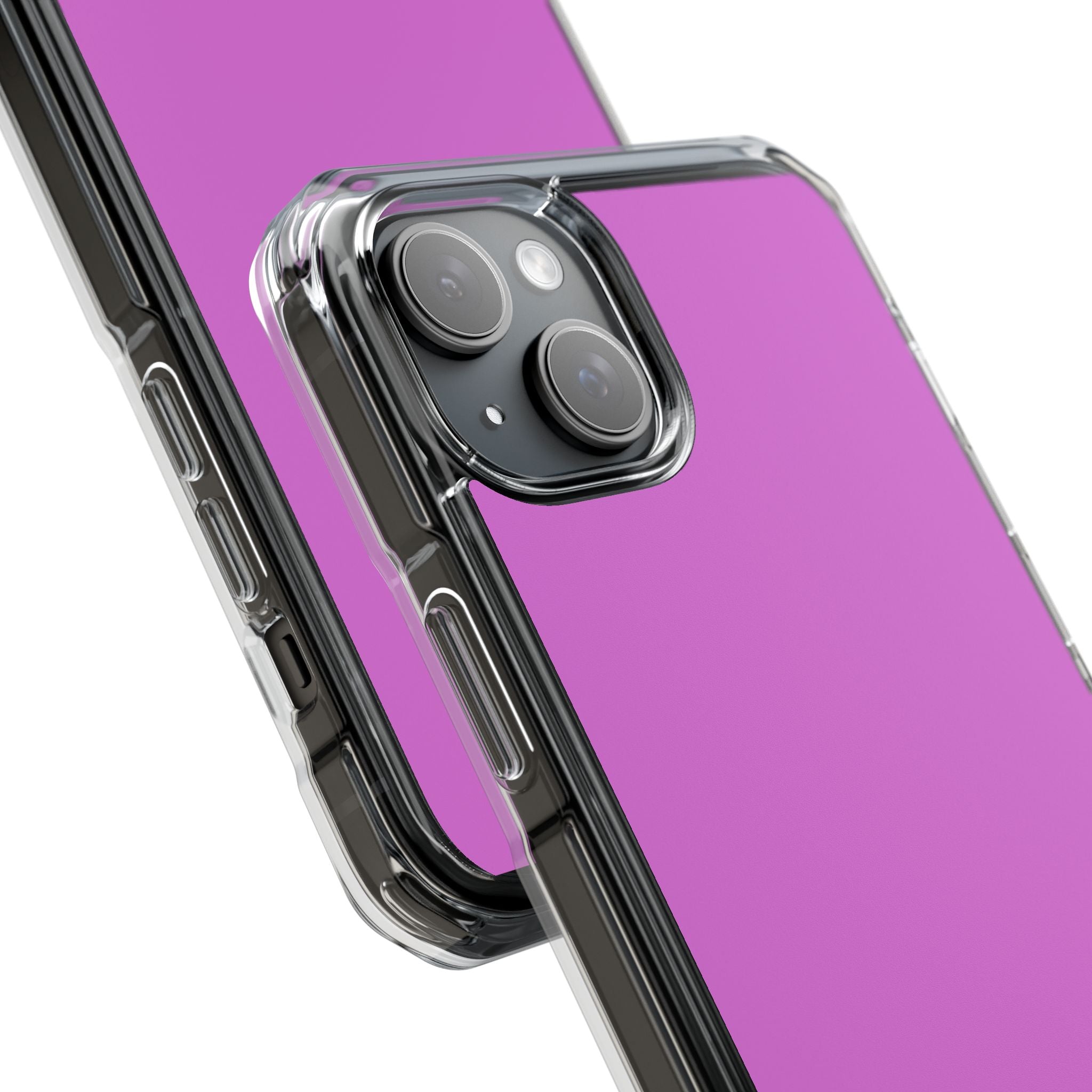 Orchid Purple iPhone 15 - Impact Clear+