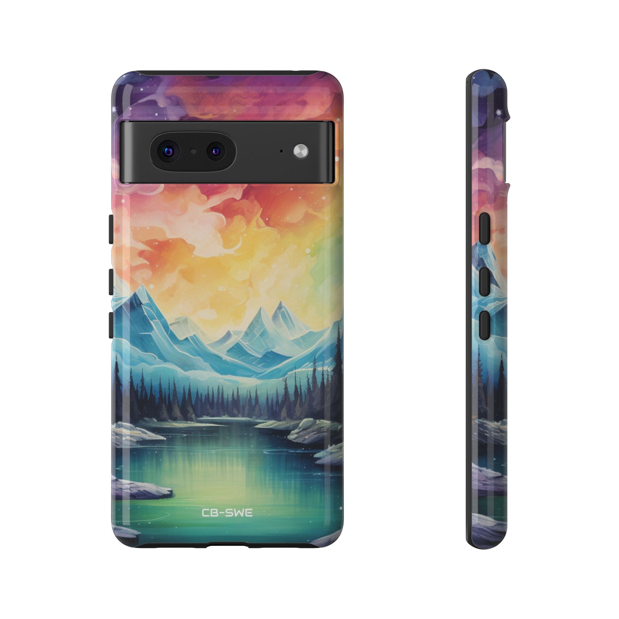 Mystical Mountain Sunset - Google Pixel Case