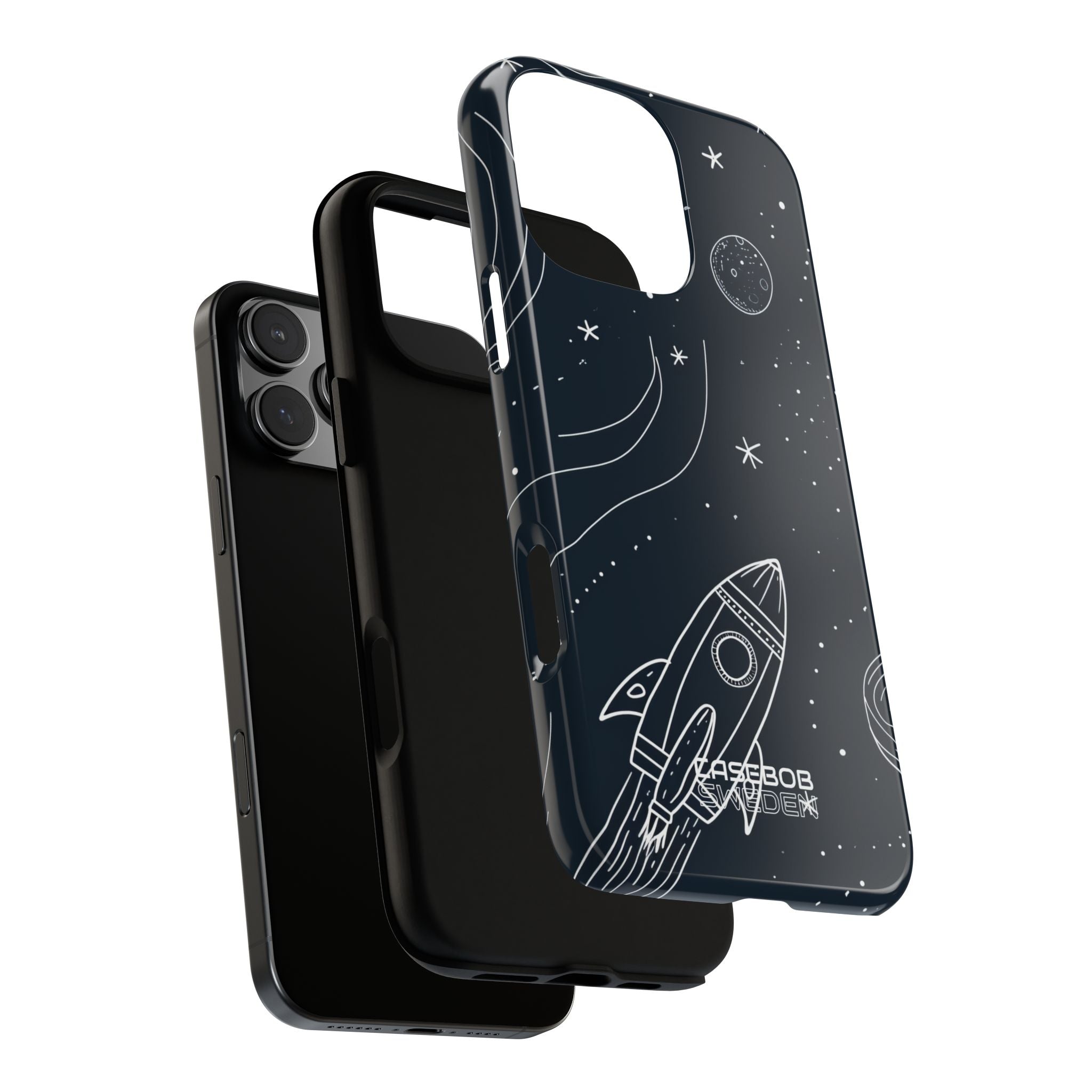 Cosmic Rocket Drift iPhone 16 - Tough