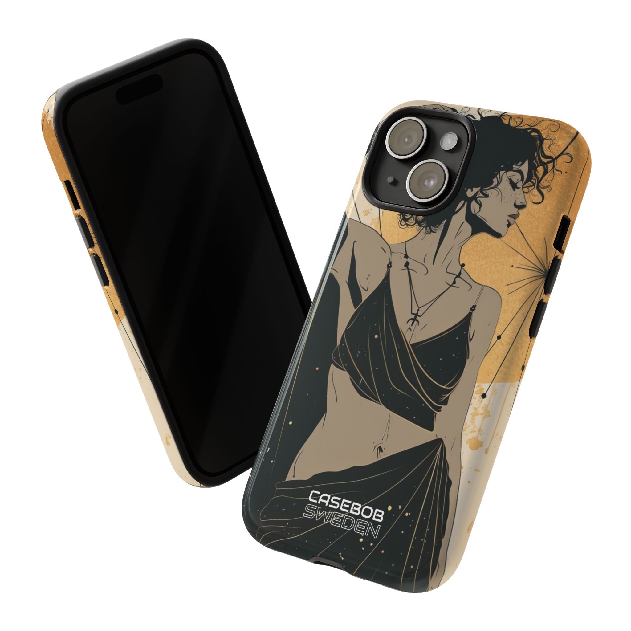 Golden Silence Motion iPhone 15 - Resistente