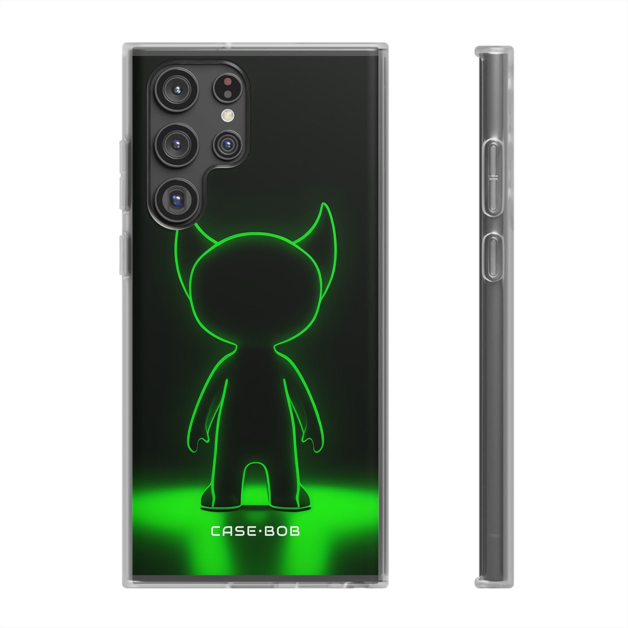 Neon Horned Glow Samsung S22 Ultra Case - Soft