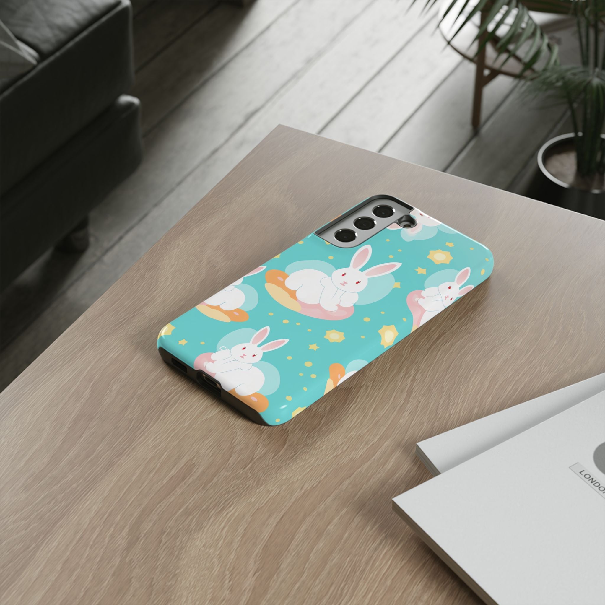 Bunnies Float Dreamily - Samsung Case