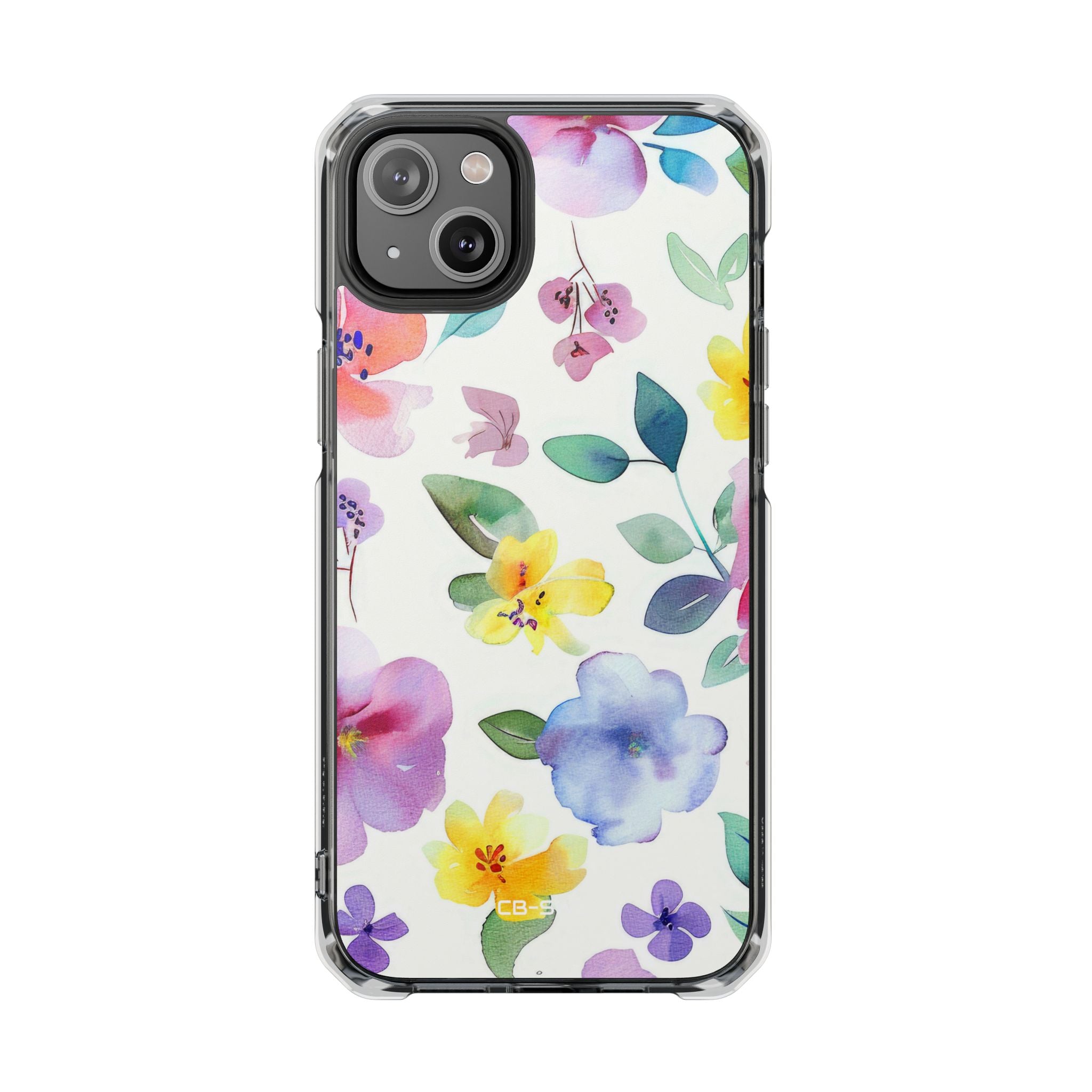 Whimsical Watercolor Florals iPhone Case - Impact