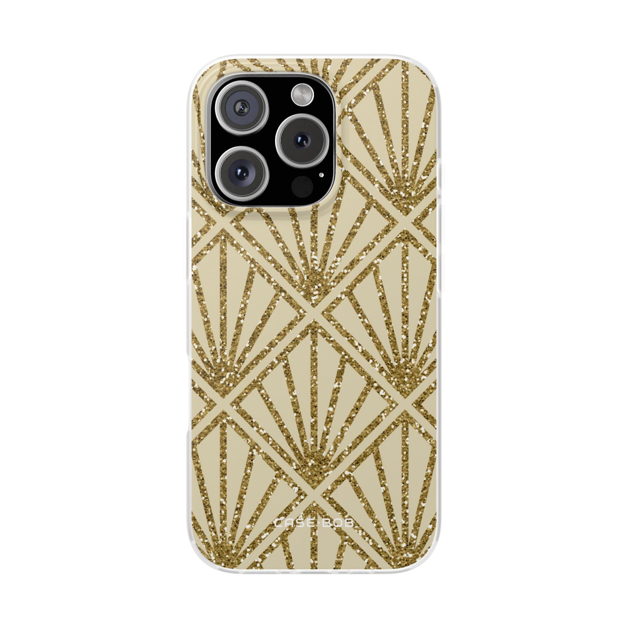 Gold Diamond Radiance iPhone 16 Pro Case - Soft