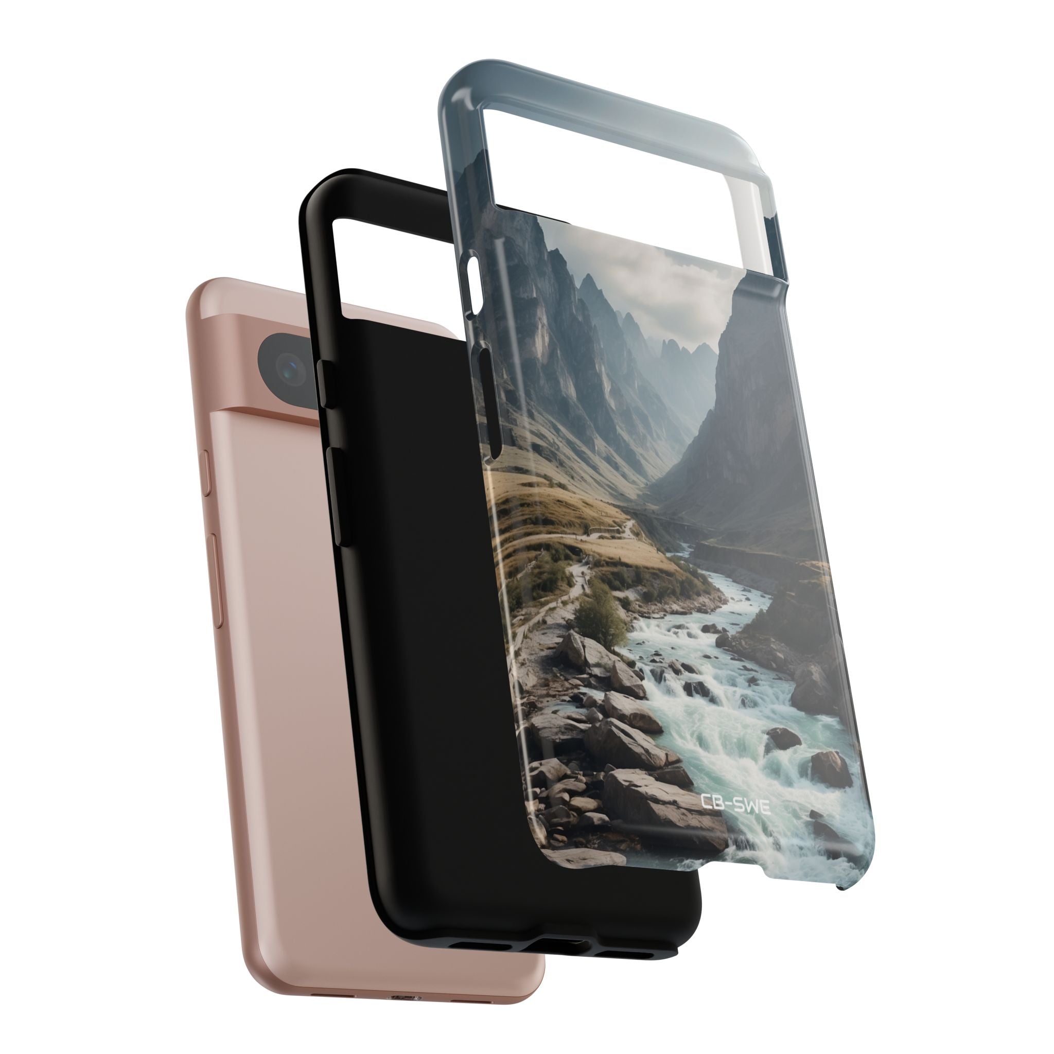 Mountain Peaks Arise - Google Pixel Case