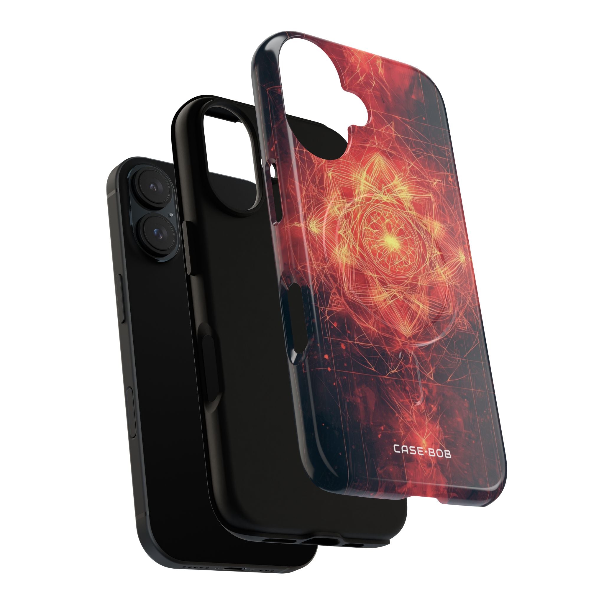 Radiant Mandala iPhone 16 Case - Tough+