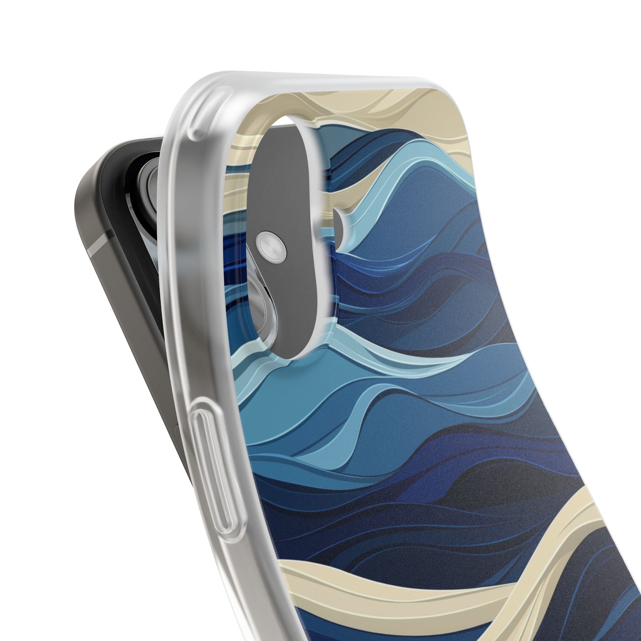 Ocean Rhythm iPhone 16 Case - Soft