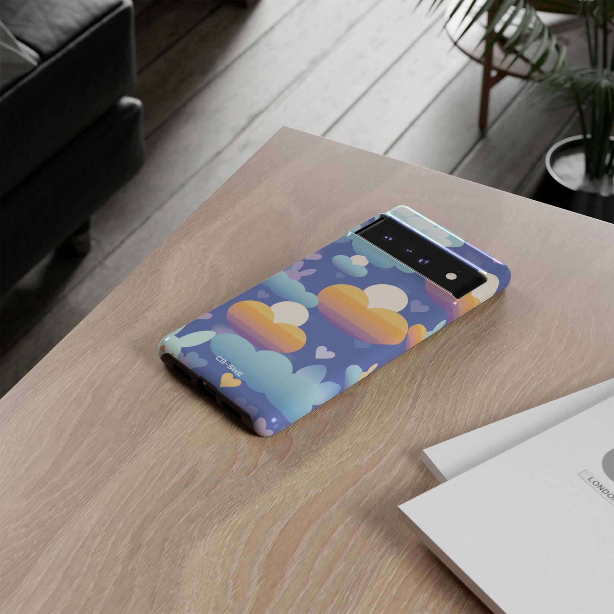 Bunnies Dance Among Clouds - Google Pixel Case