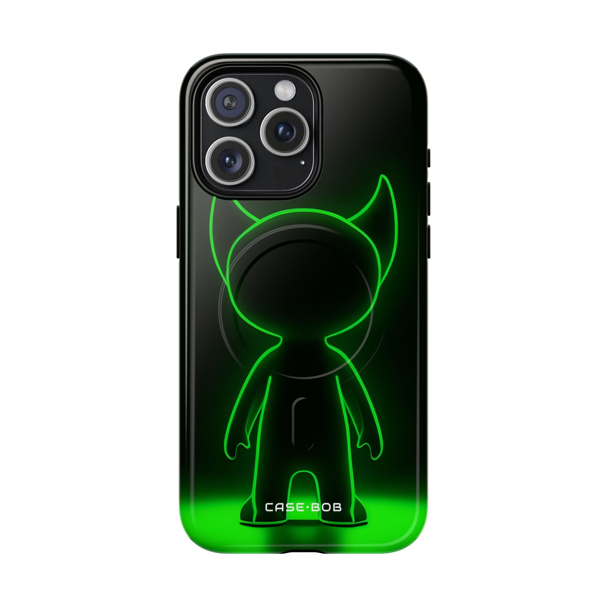 Neon Horned Glow iPhone 15 Pro Max Case - Tough+