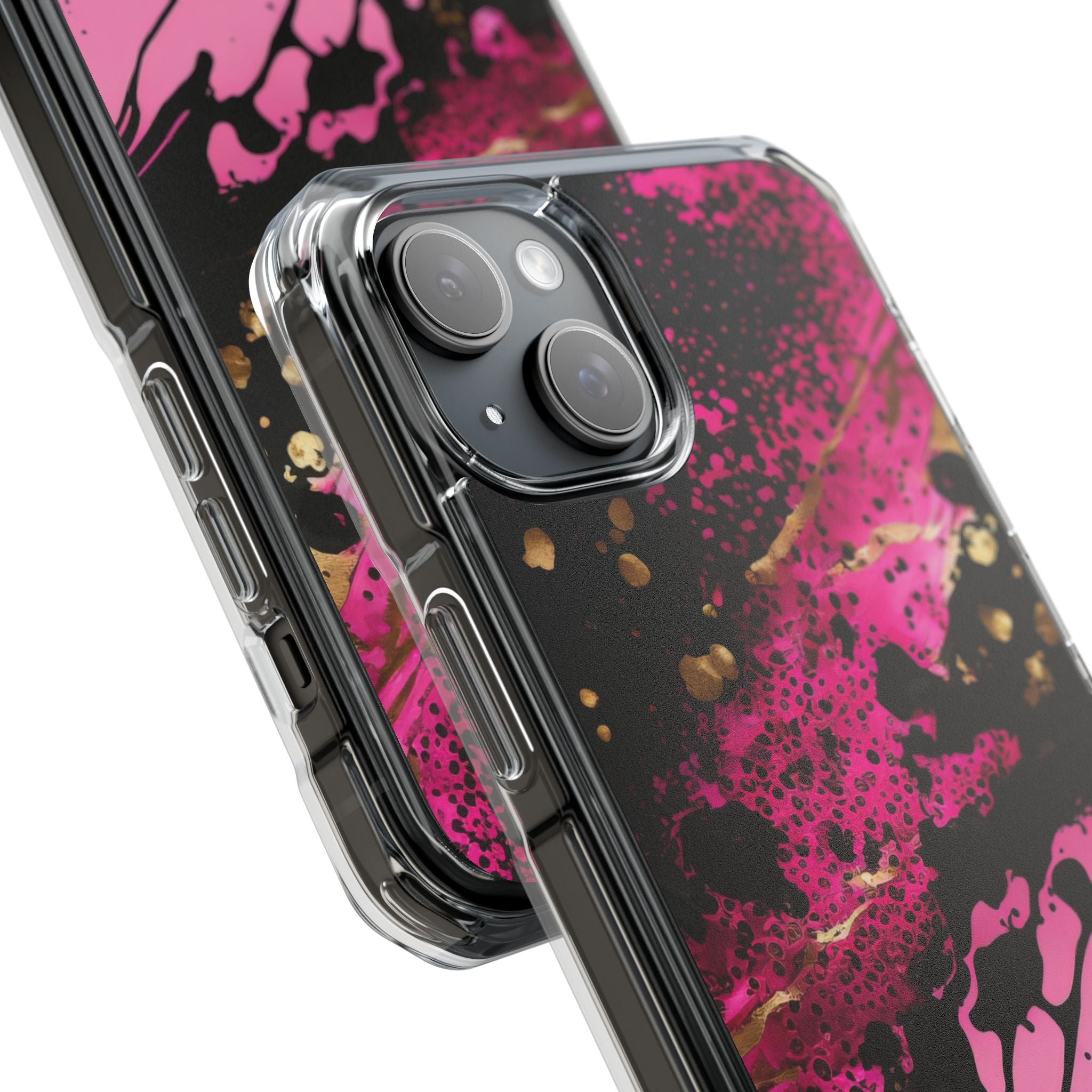 Dynamic Splatter Elegance iPhone Case - Impact
