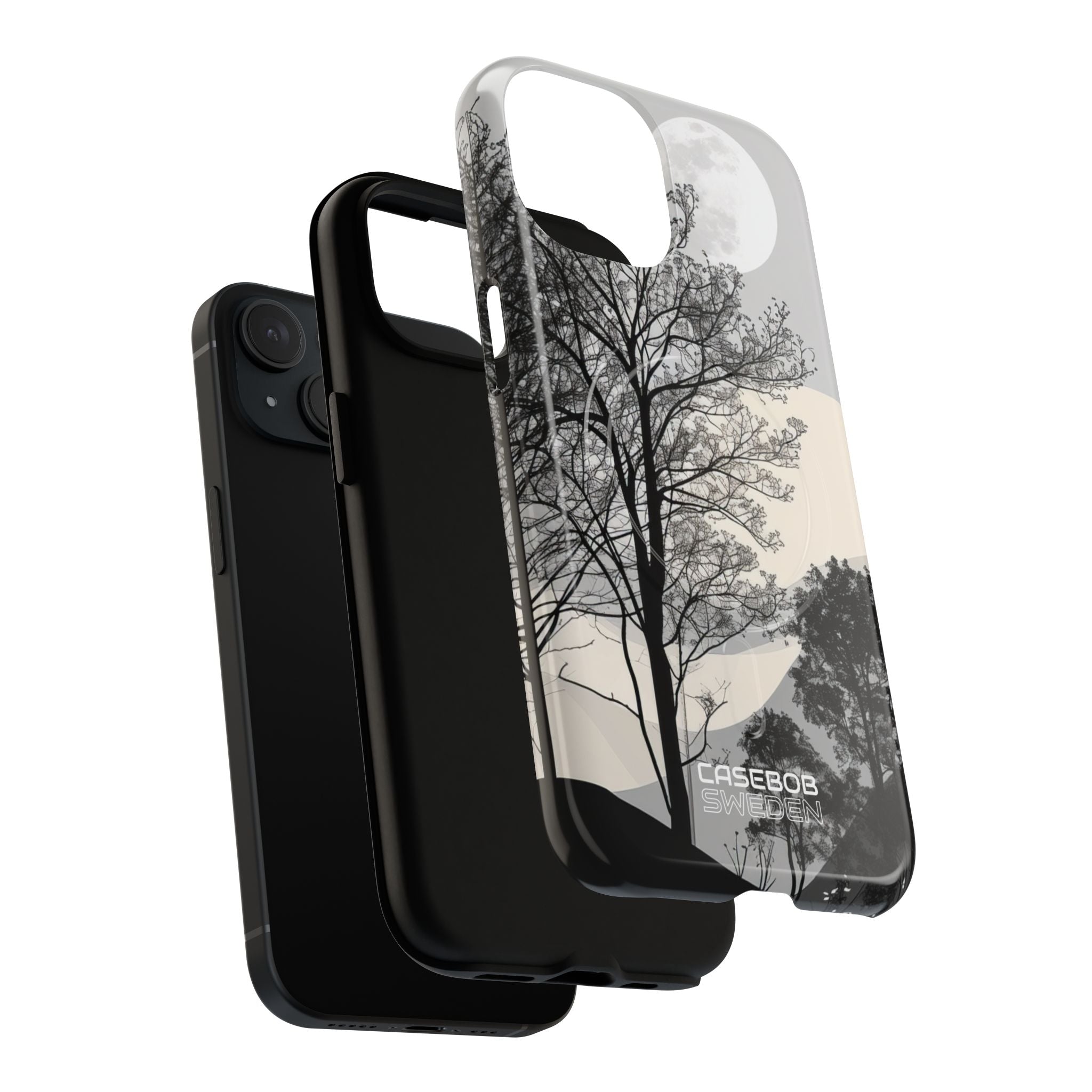Foresta nella quiete lunare iPhone 15 - Tough+
