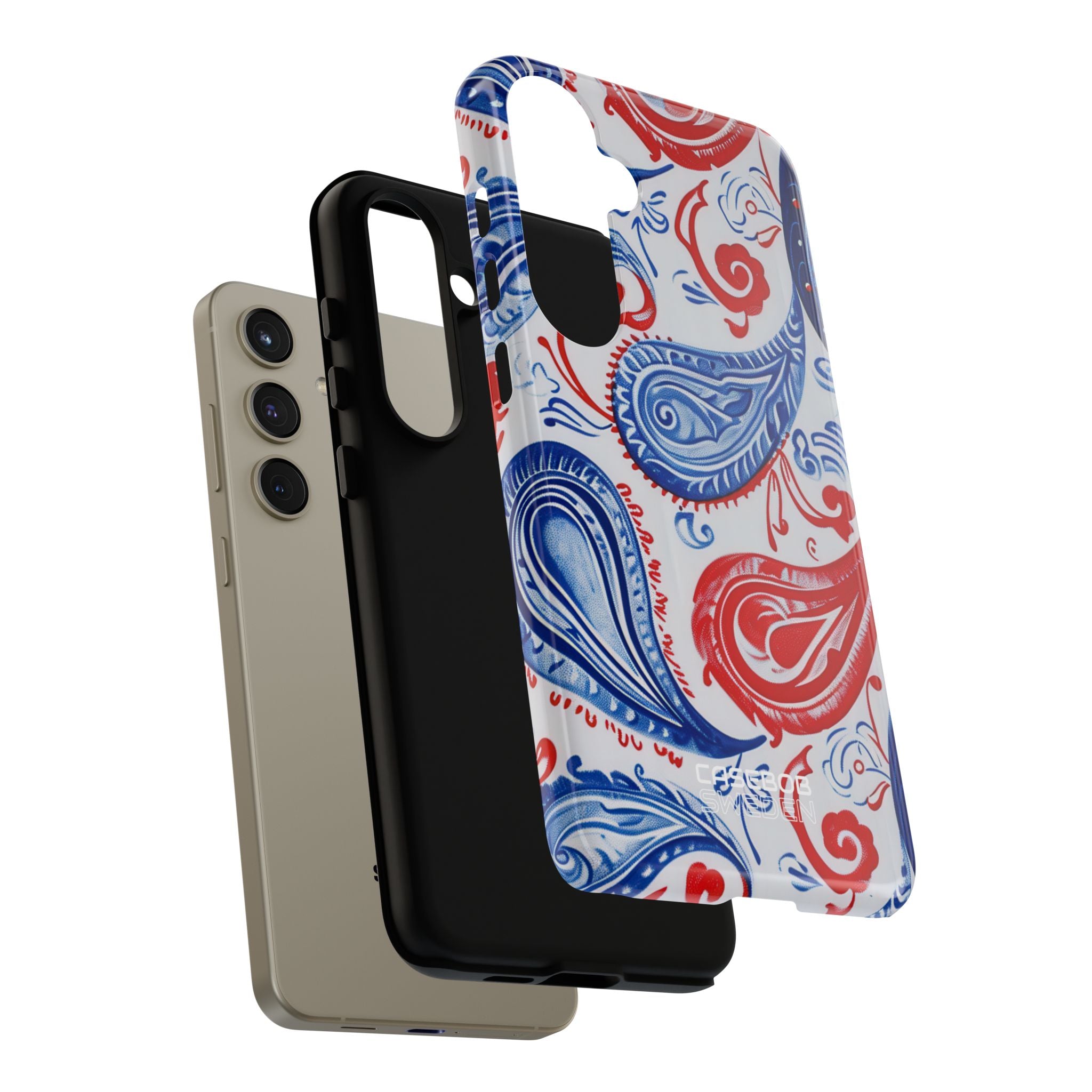 Vibrant Paisley Swirls Samsung S24 - Tough