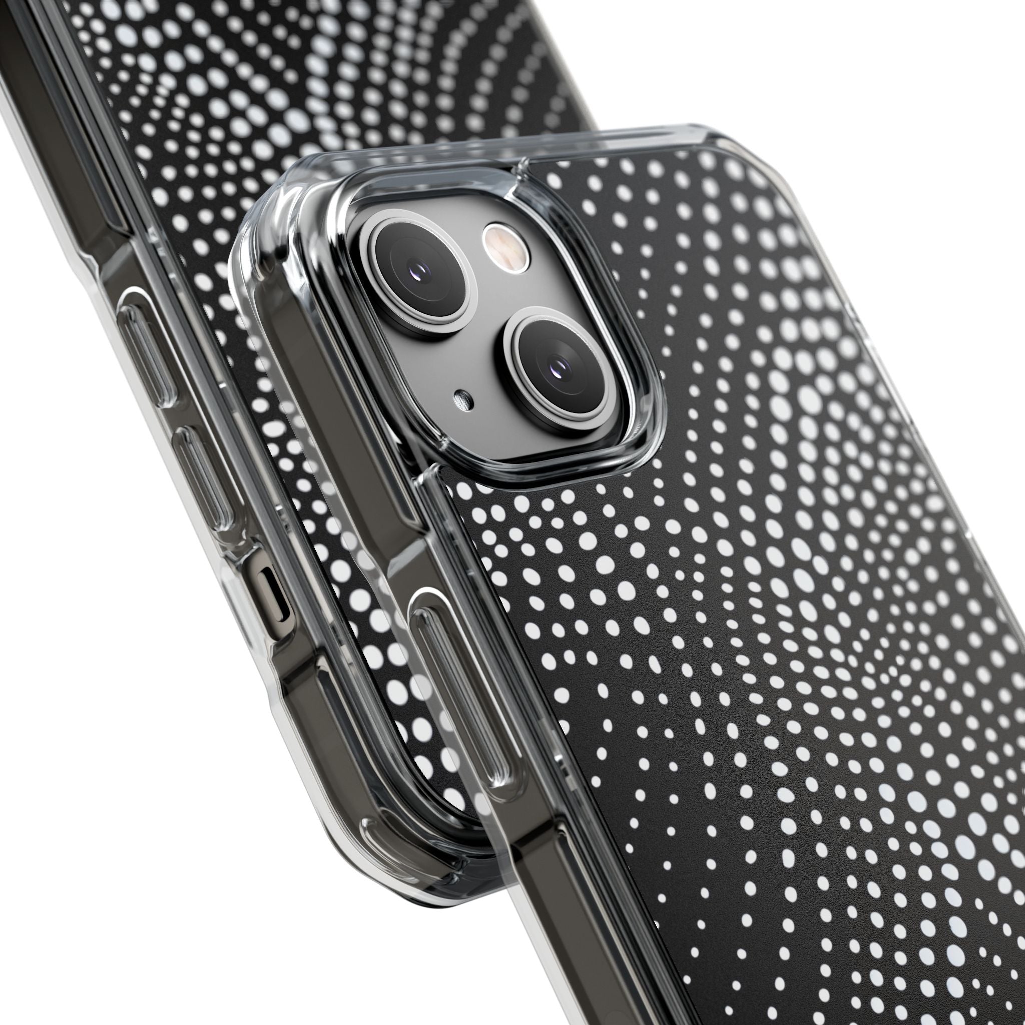 Waves of Dots iPhone 14 - Impact Clear+