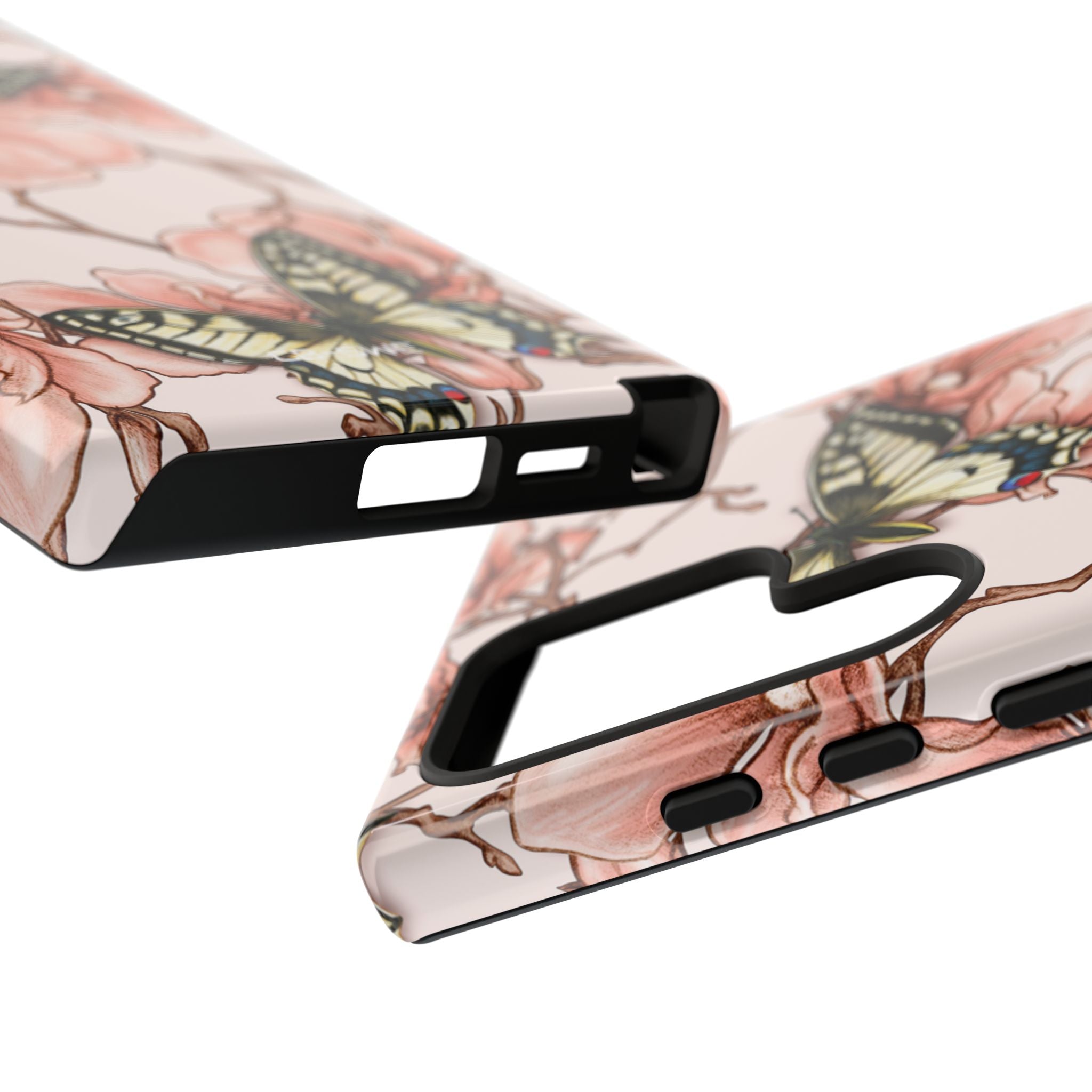 Butterflies and Magnolias Harmony - Samsung Case