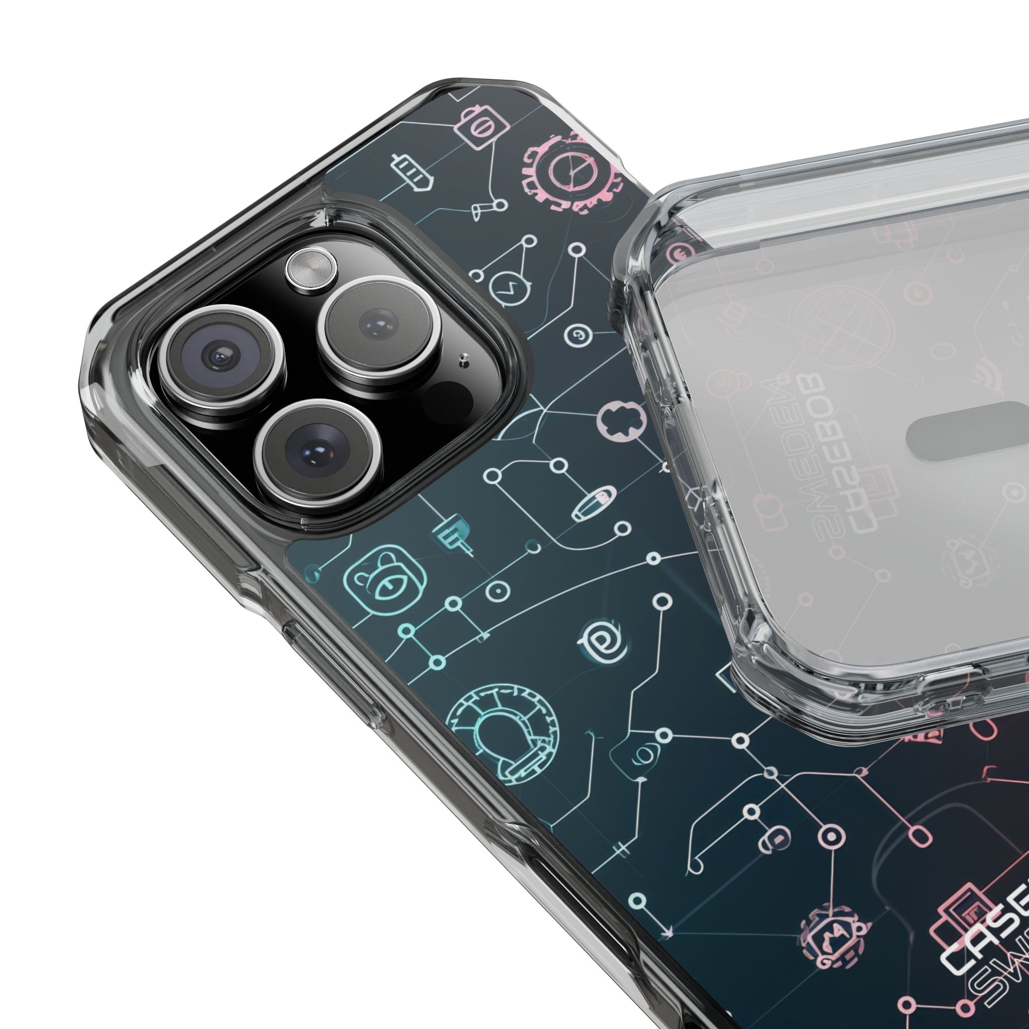 Digital Circuit Flow iPhone 16 - Impact Clear+