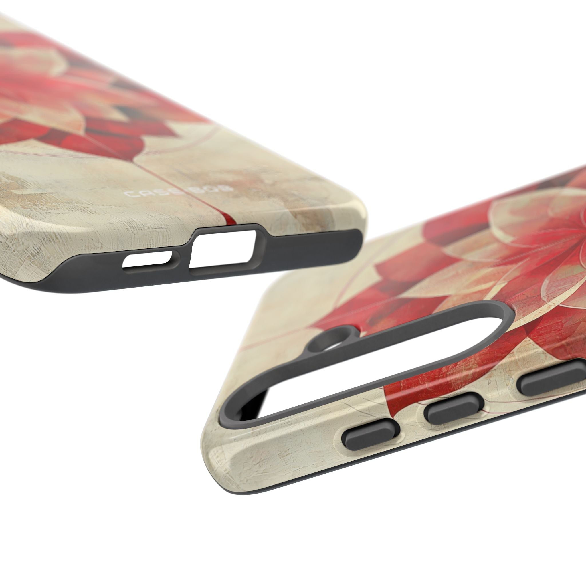 Crimson Bloom Samsung S25 Plus Case - Tough