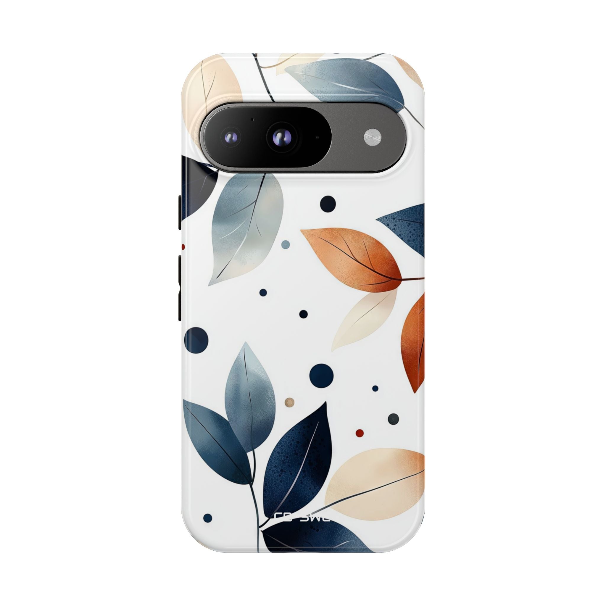 Leaves And Circles - Google Pixel Case