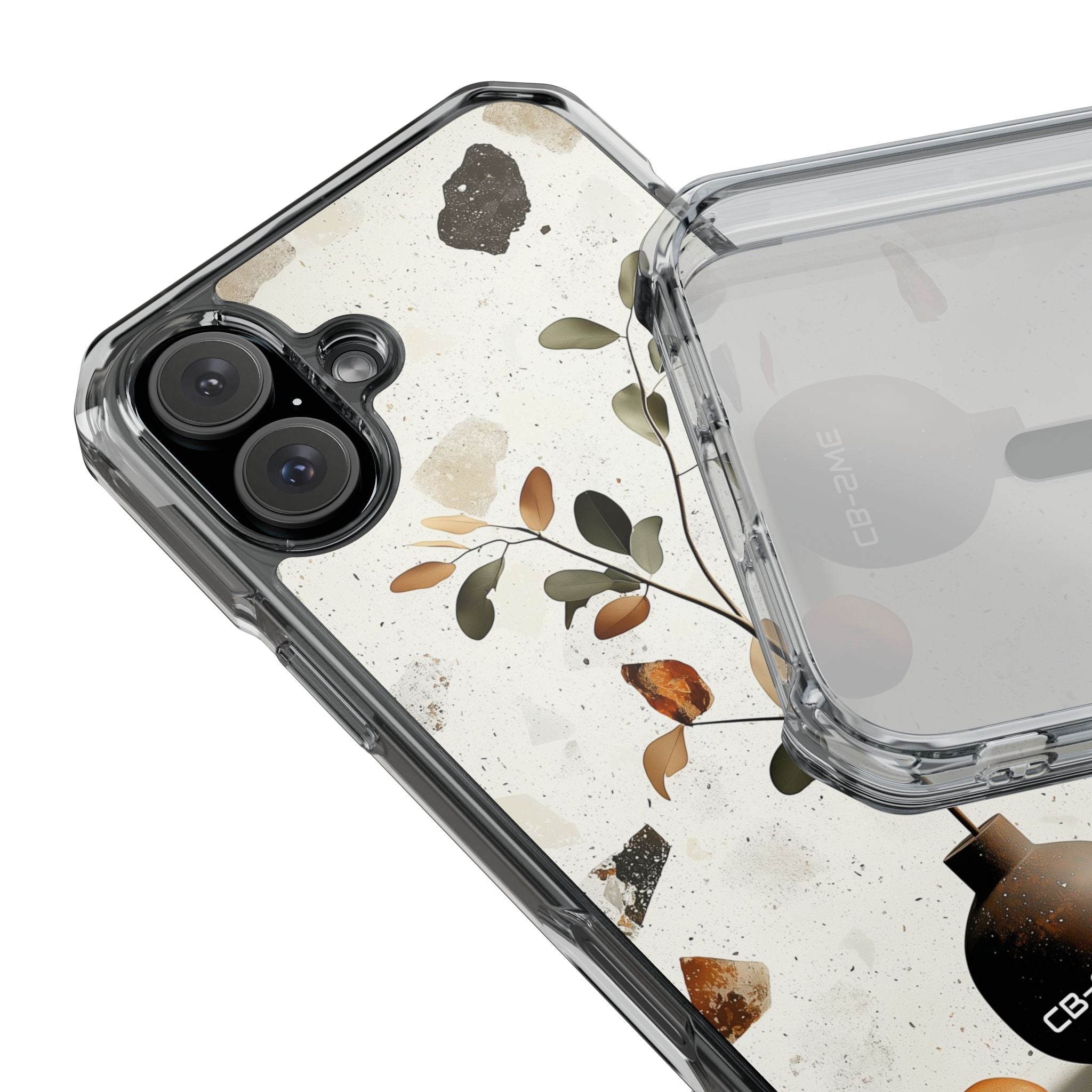Vase Holds Leaves iPhone Case - Impact