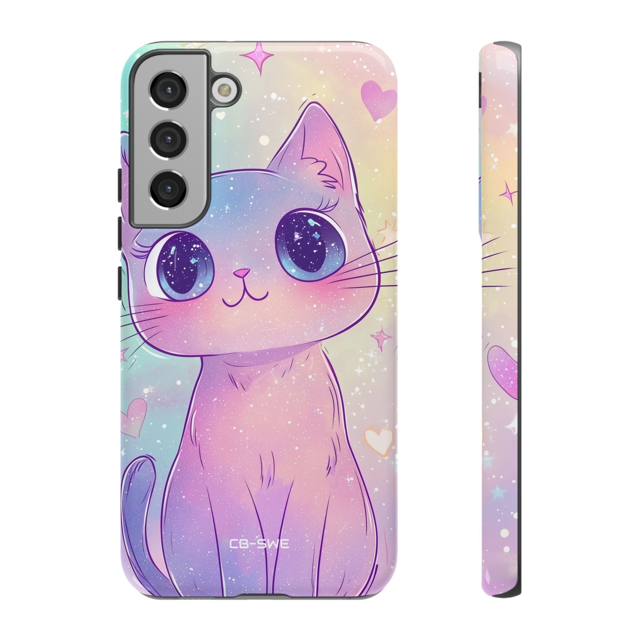 Sparkling Cat Smiles - Samsung Case