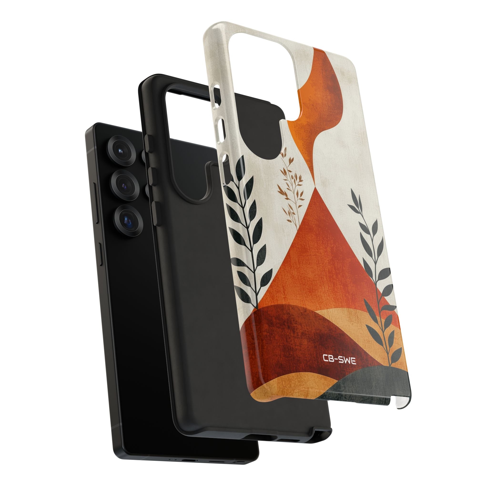 Flames Touch Mountains - Samsung Case