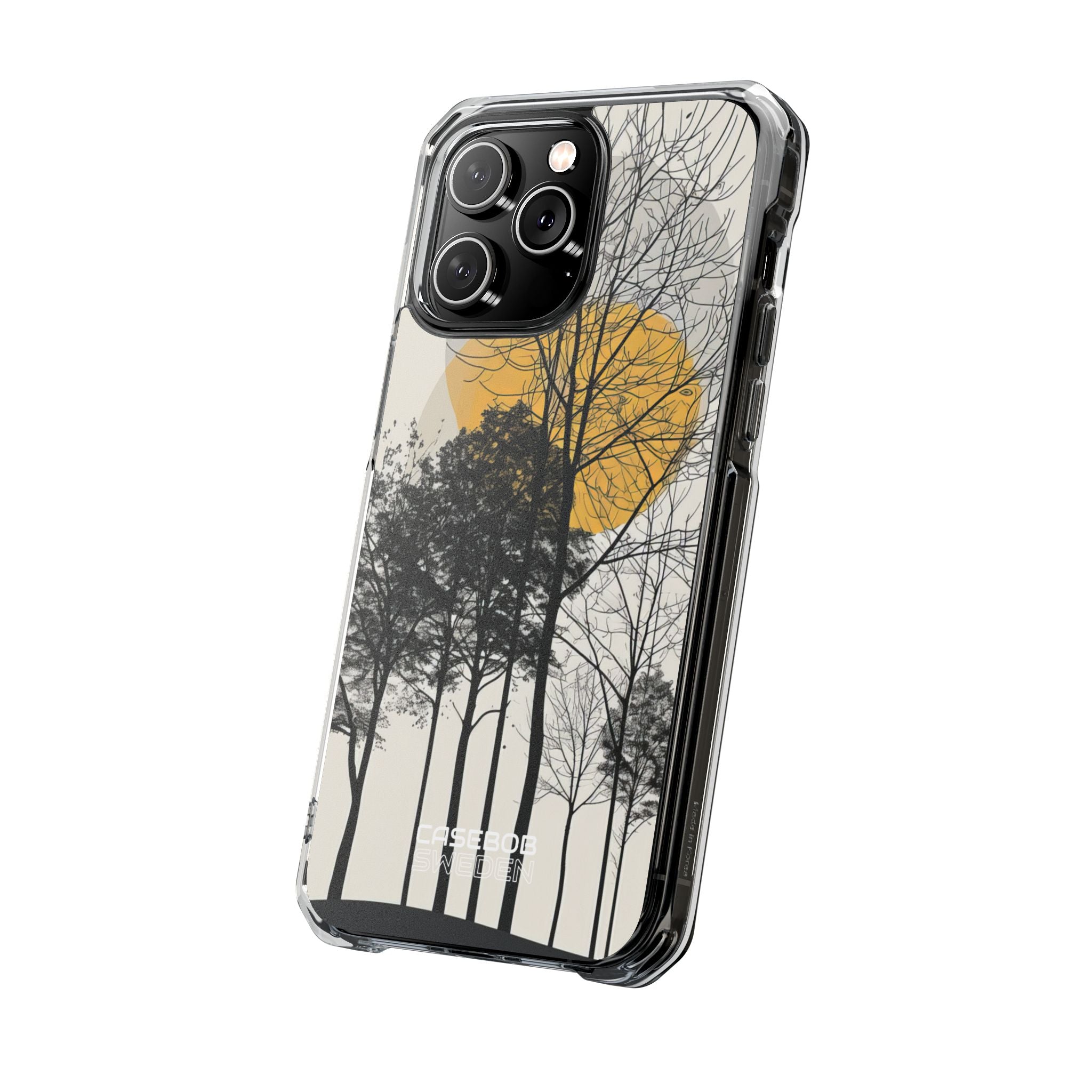 Golden Forest Silhouettes iPhone 14 - Impact Clear+