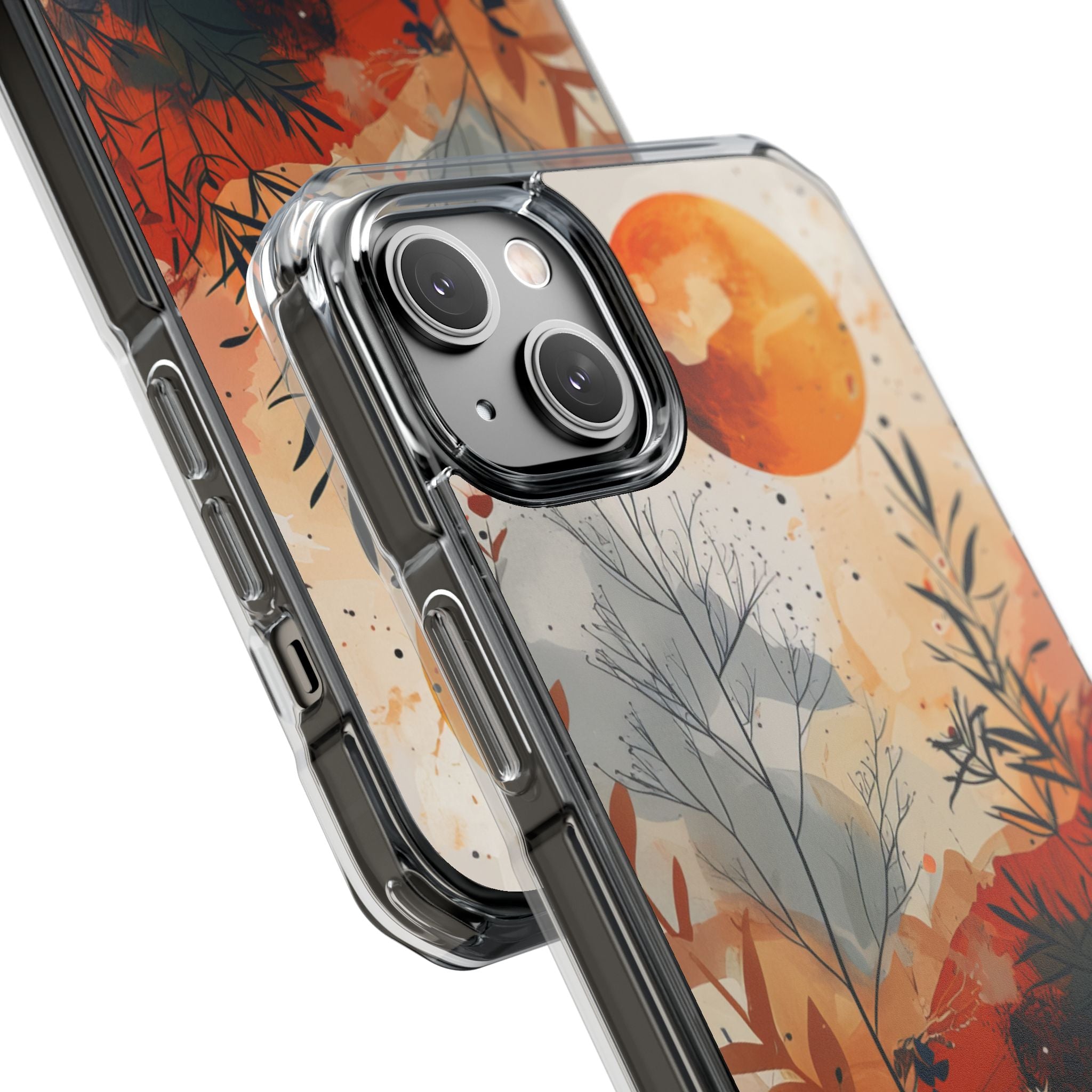 Orange Solstice iPhone 14 Plus Case - Impact