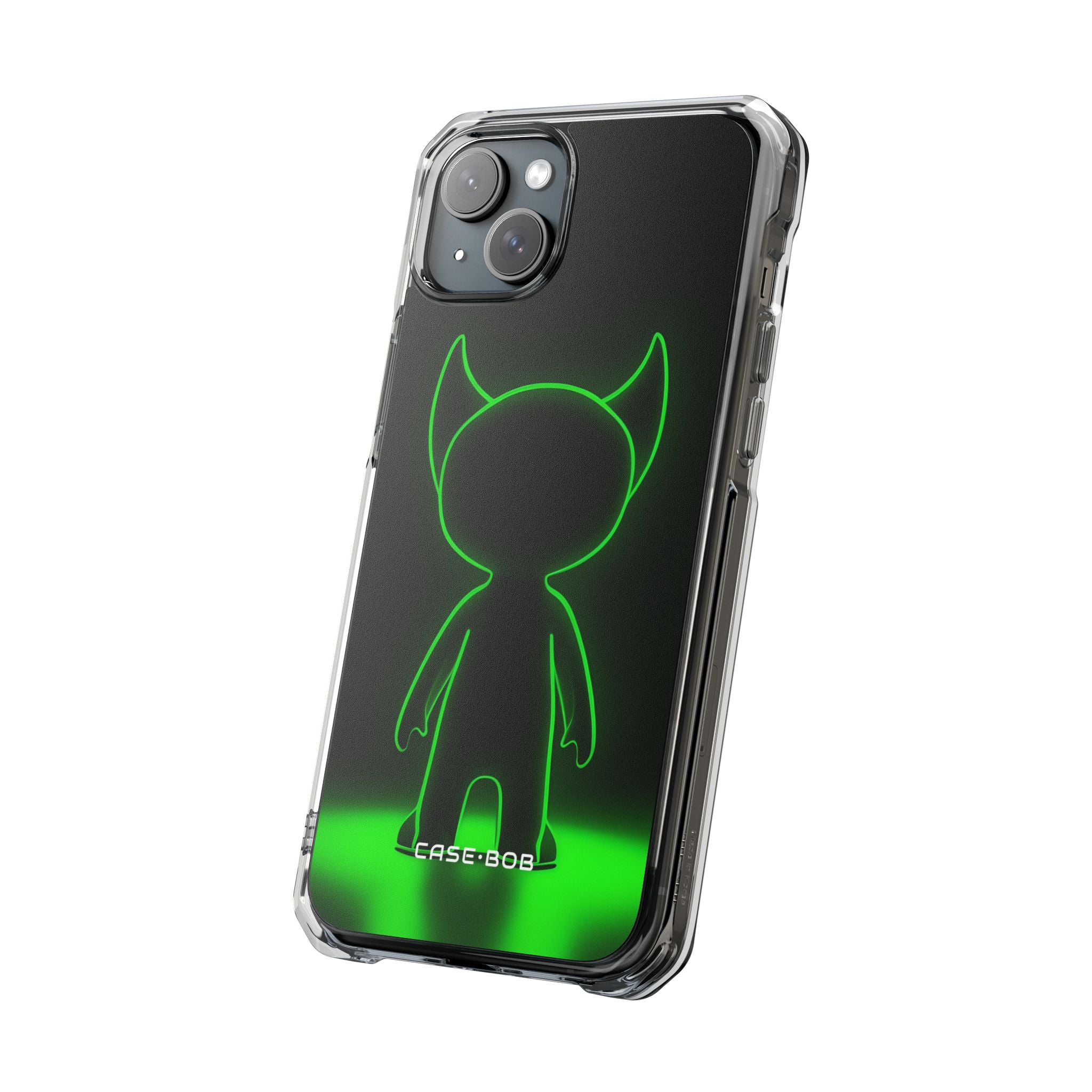 Neon Horned Glow iPhone 15 Plus Case - Impact