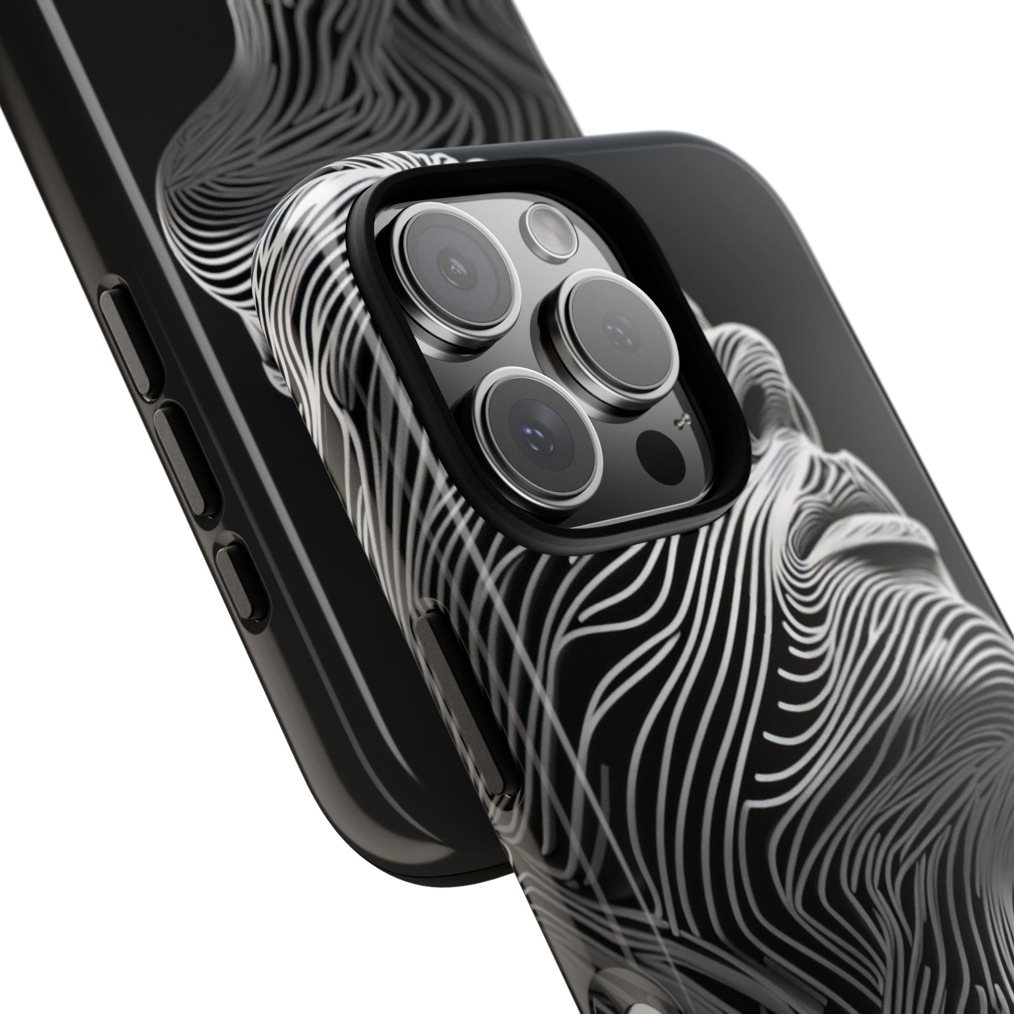 Fluid Face Lines iPhone 16 - Tough