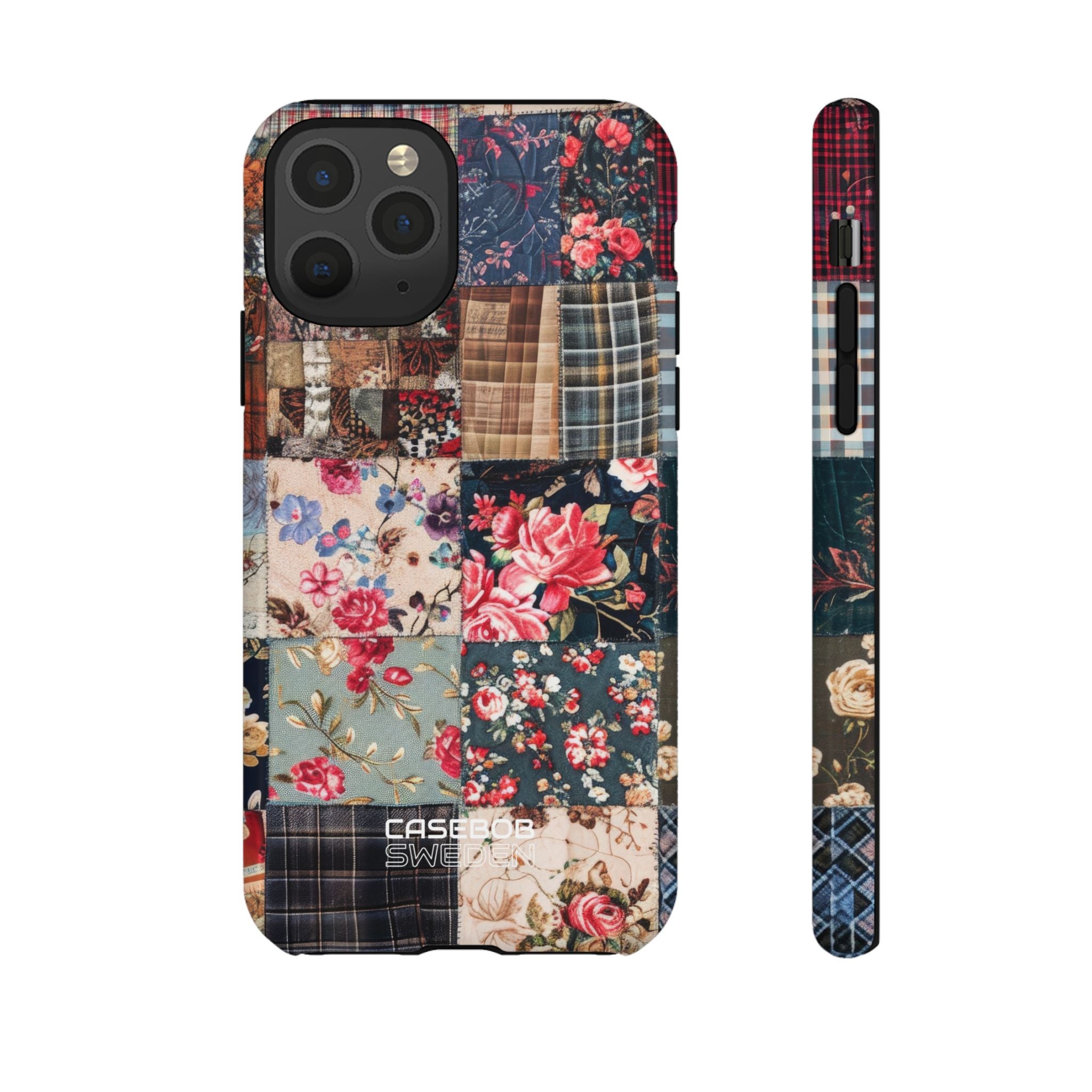 Patchwork Floral Quilt iPhone 11 - Tough