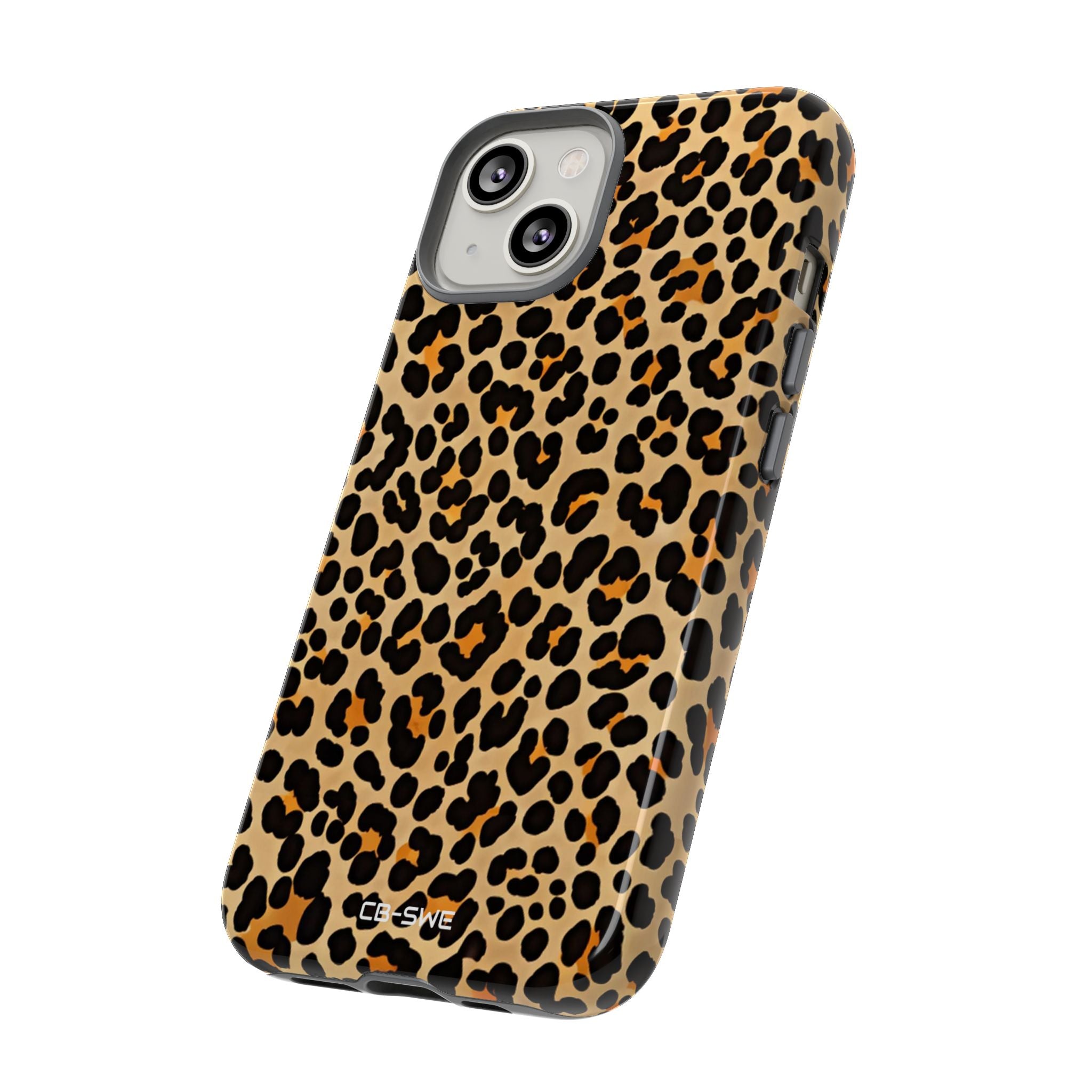 Leopard Print Elegance - iPhone Case