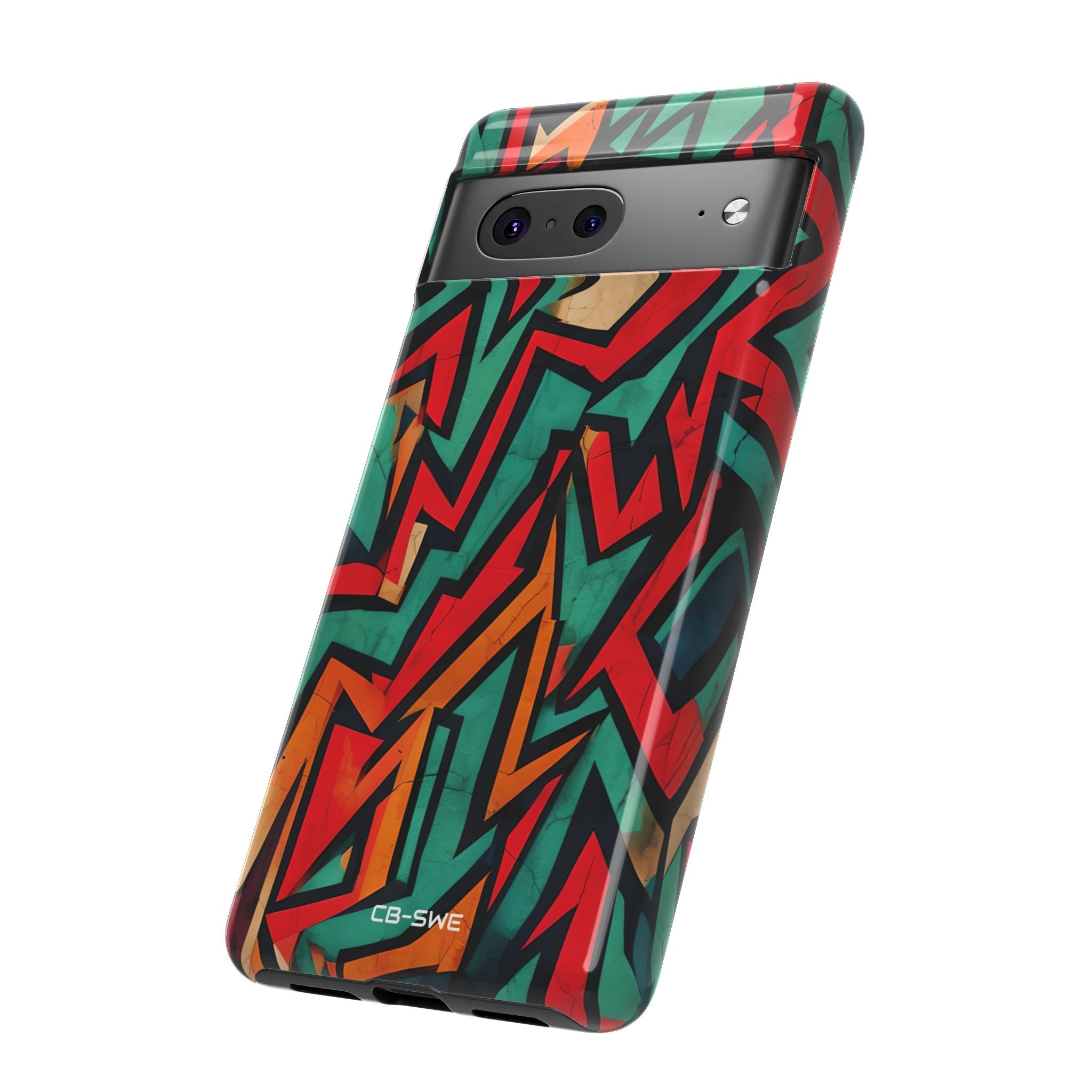 Vivid Geometry Dance - Google Pixel Case